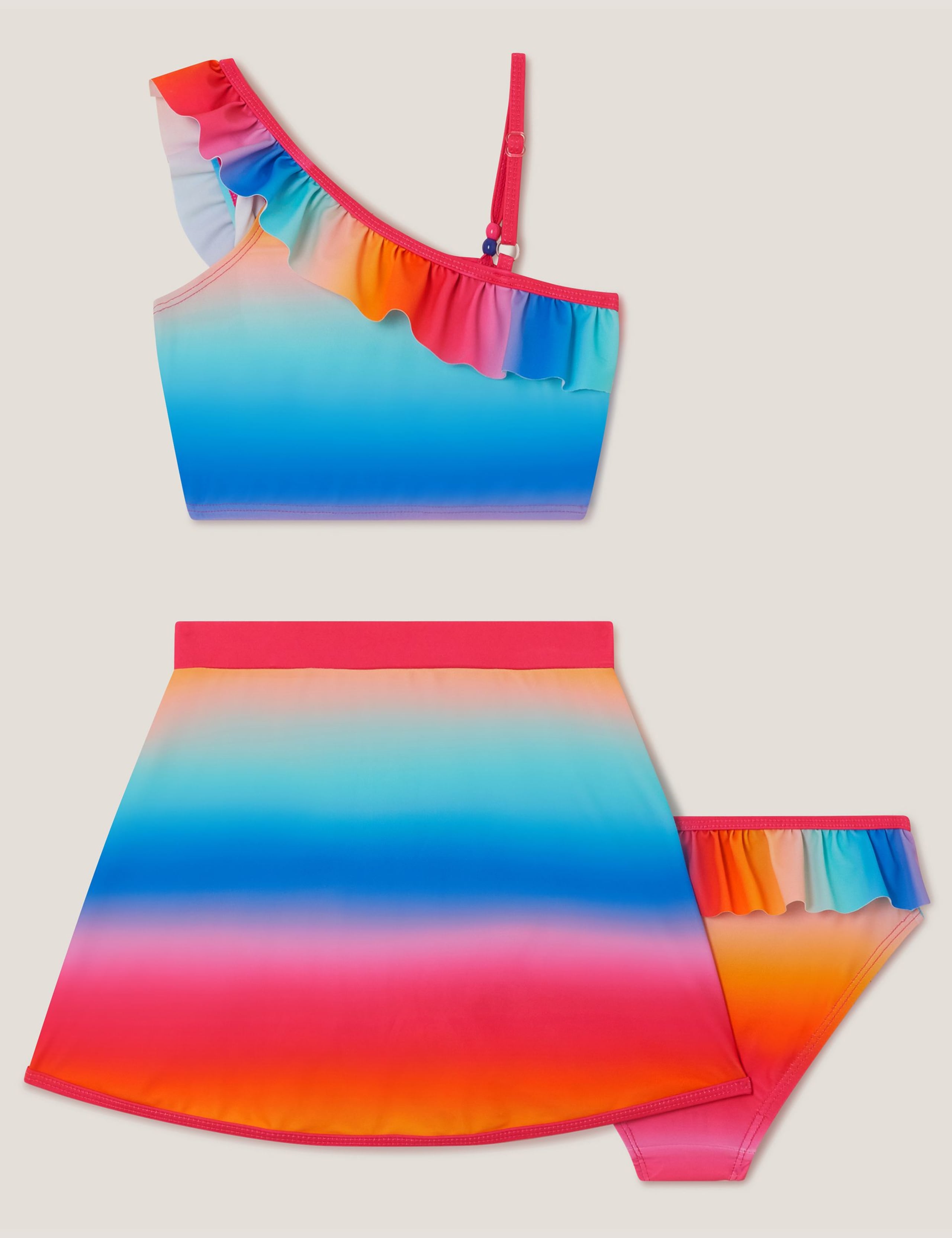 3 Piece Ombre Swim Set (3-15 Yrs) 2 of 3