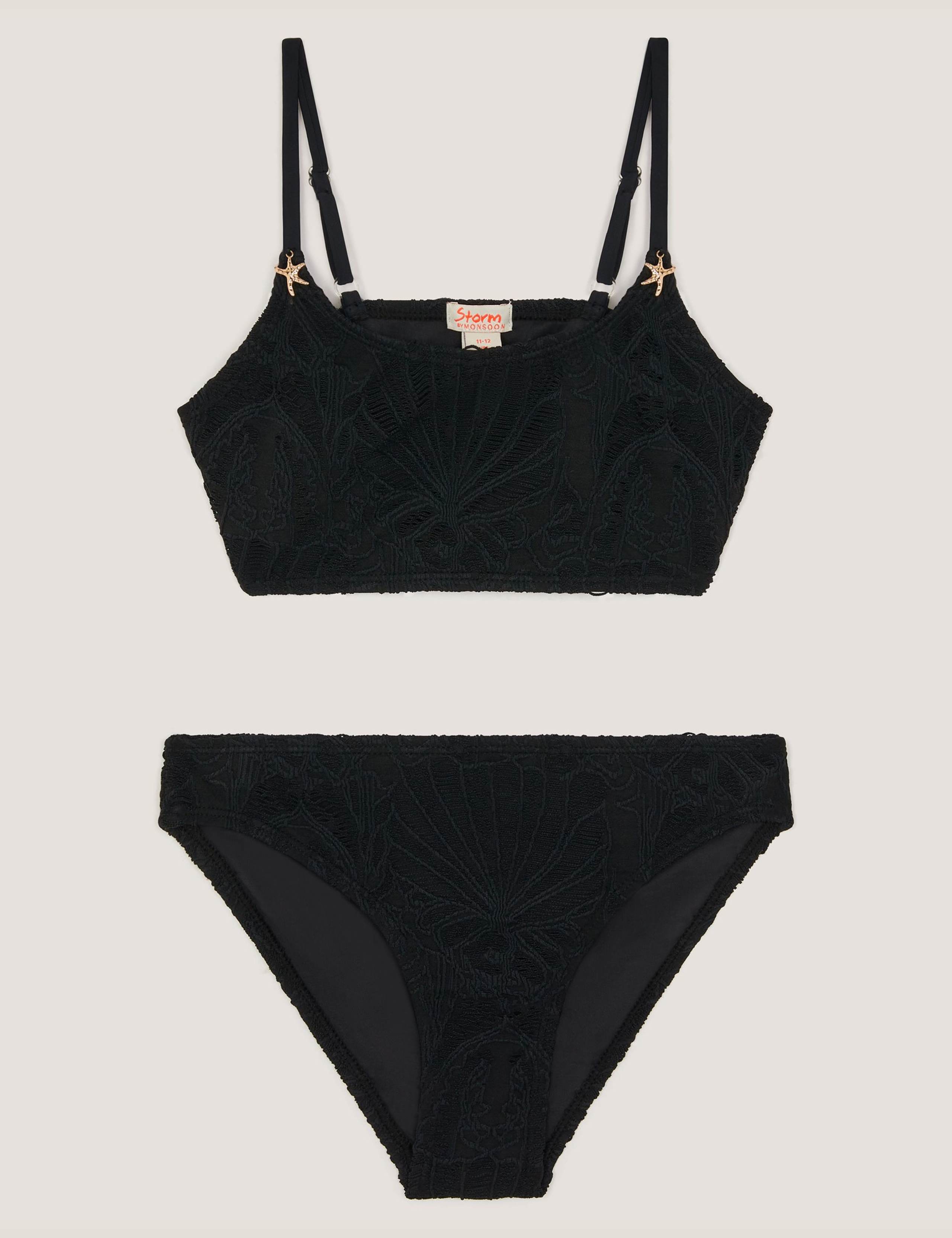 Textured Bikini (7-15 Yrs) 1 of 3