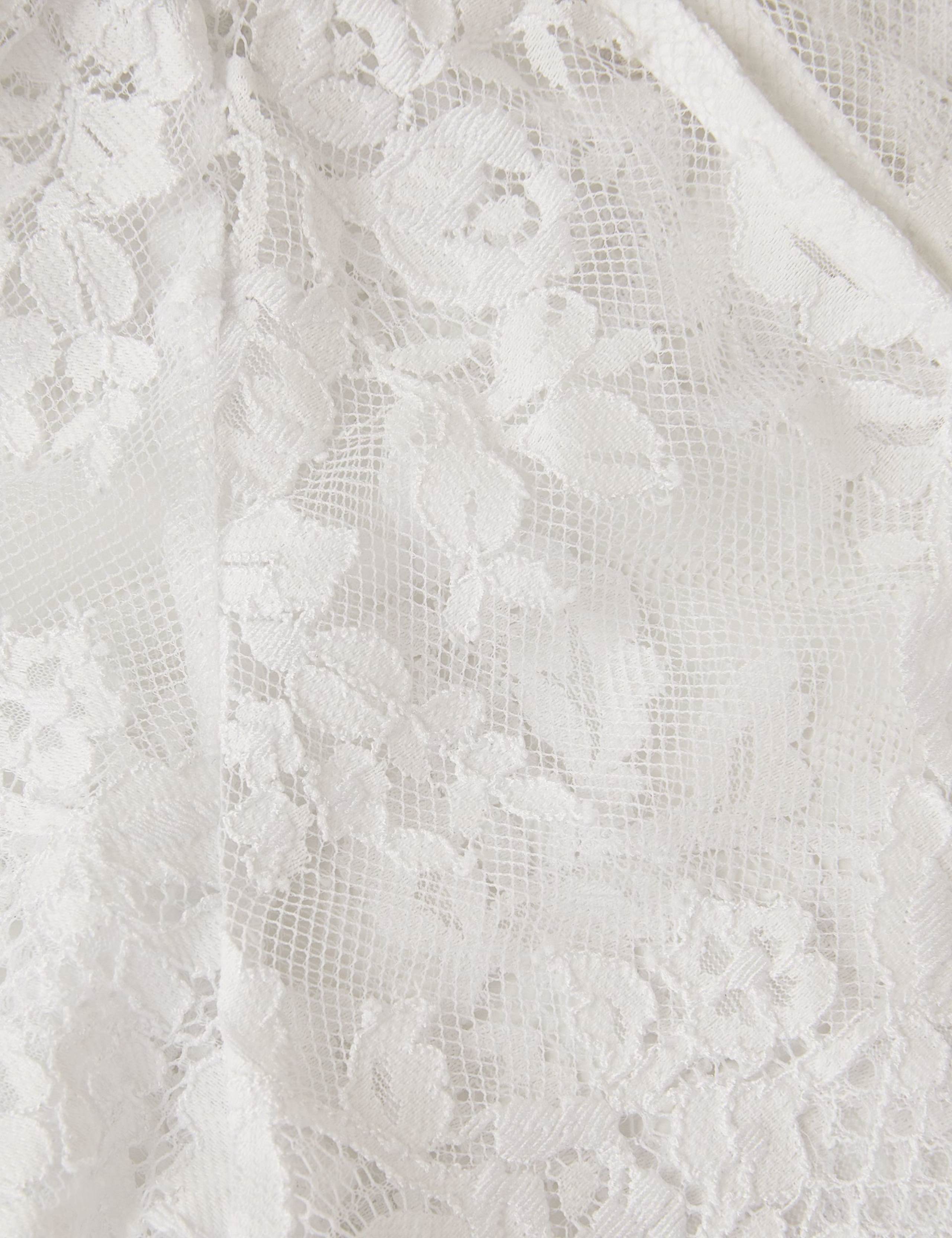 Lace Short Sleeve Cover Up (5-13 Years) 3 of 3