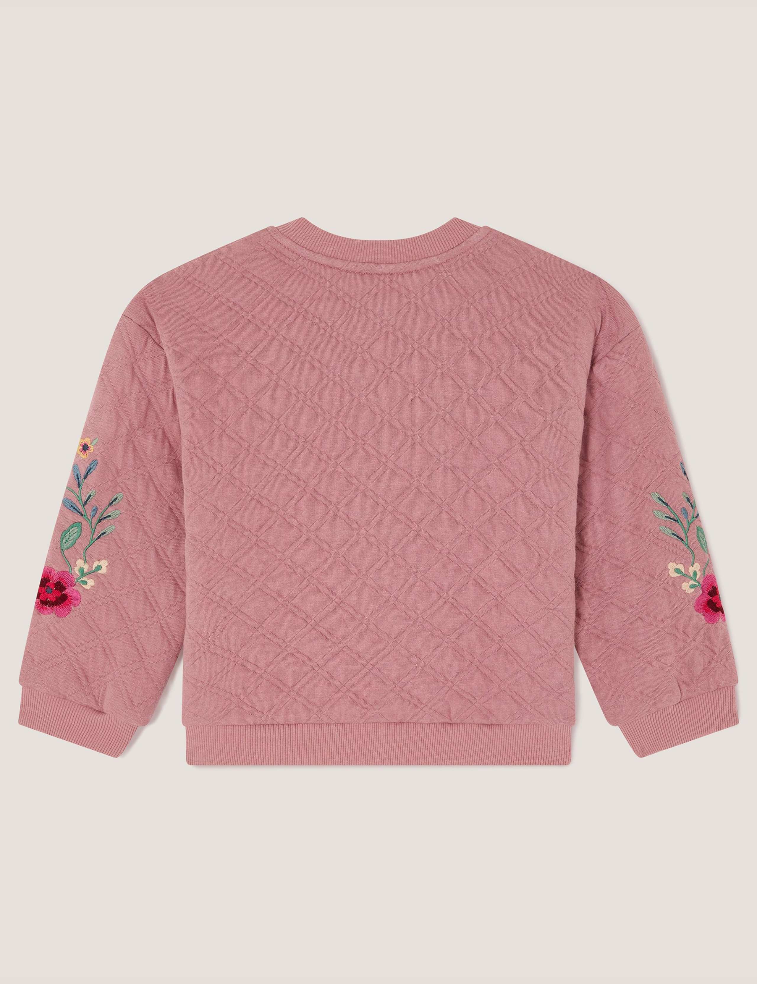 Pure Cotton Unicorn Quilted Bomber Jacket (3-13 Yrs) 3 of 4