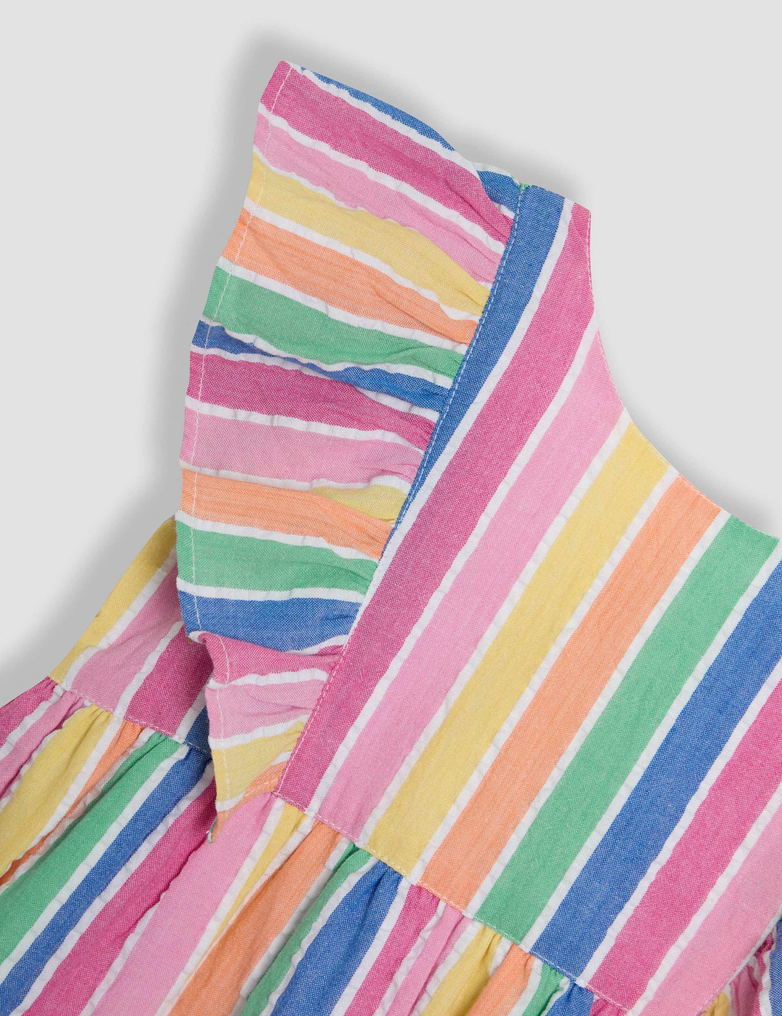 Pure Cotton Striped Dress (6 Mths - 4 Yrs) 2 of 3