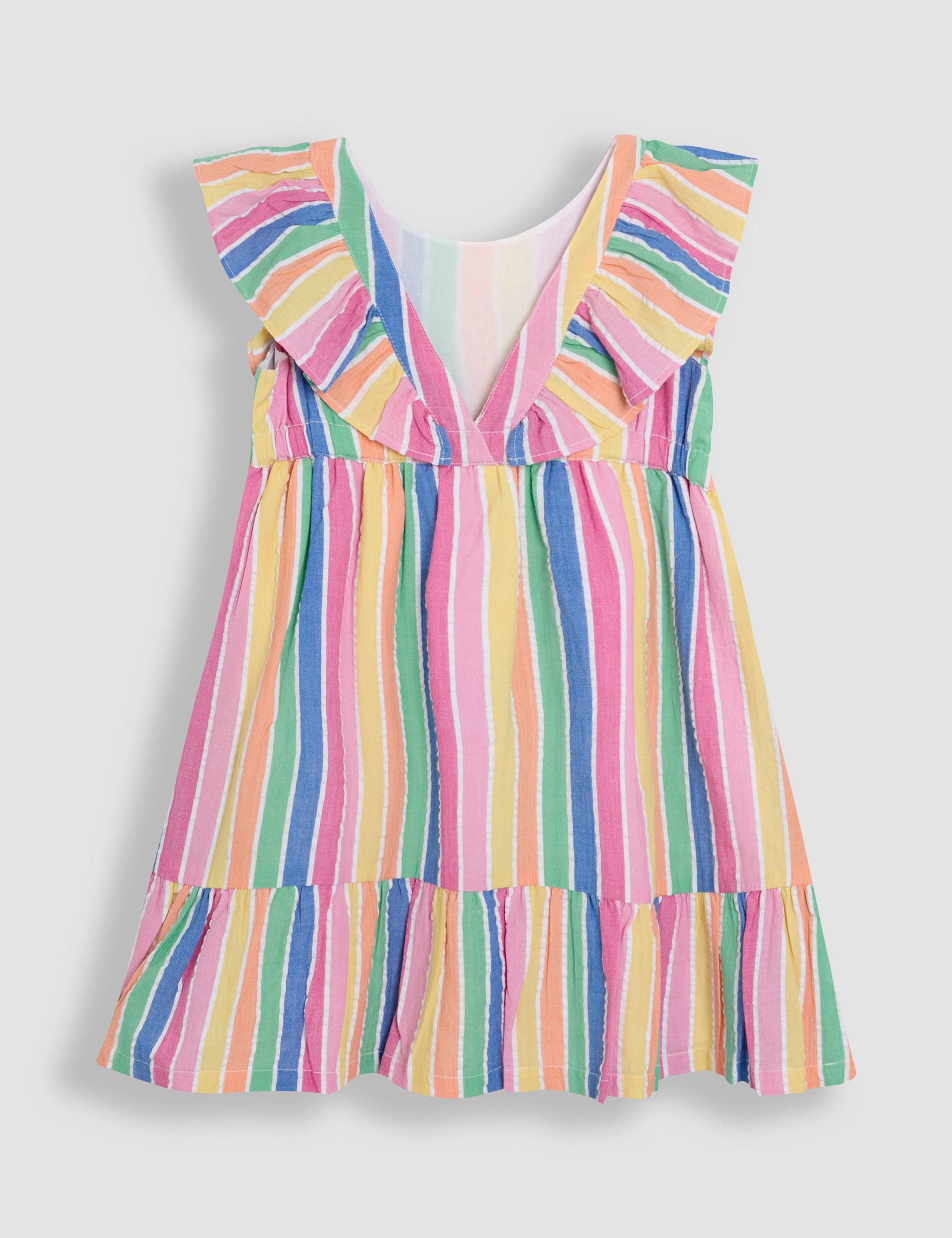 Pure Cotton Striped Dress (6 Mths - 4 Yrs) 3 of 3