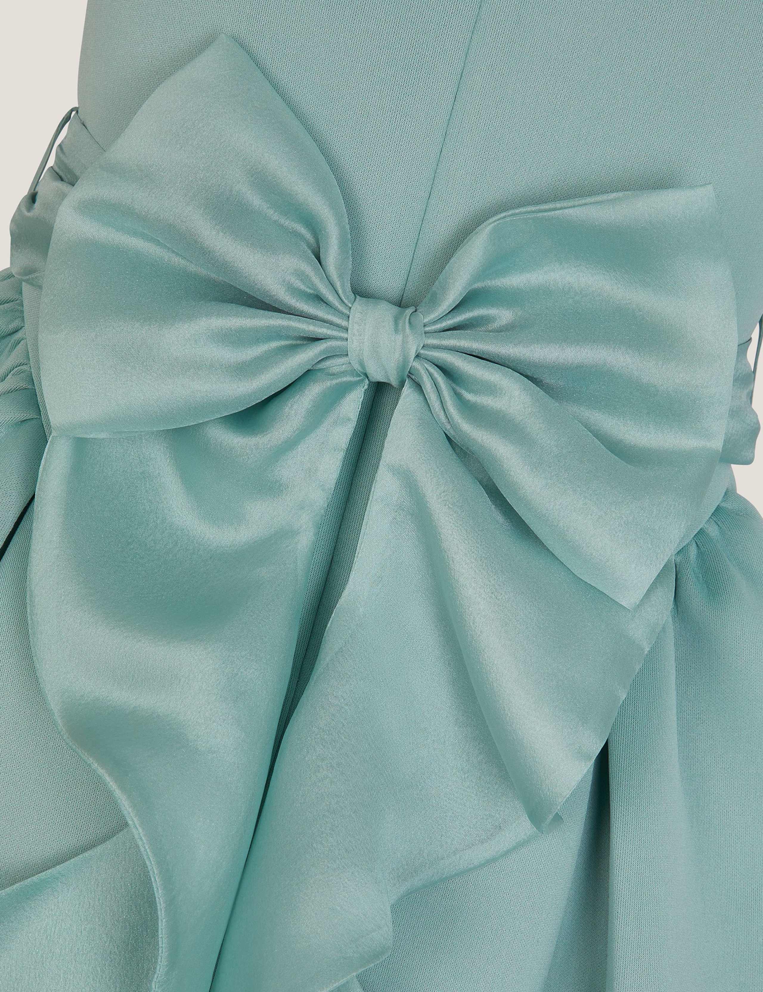 Bow Sash Cap Sleeve Dress (3-15 Years) 4 of 4