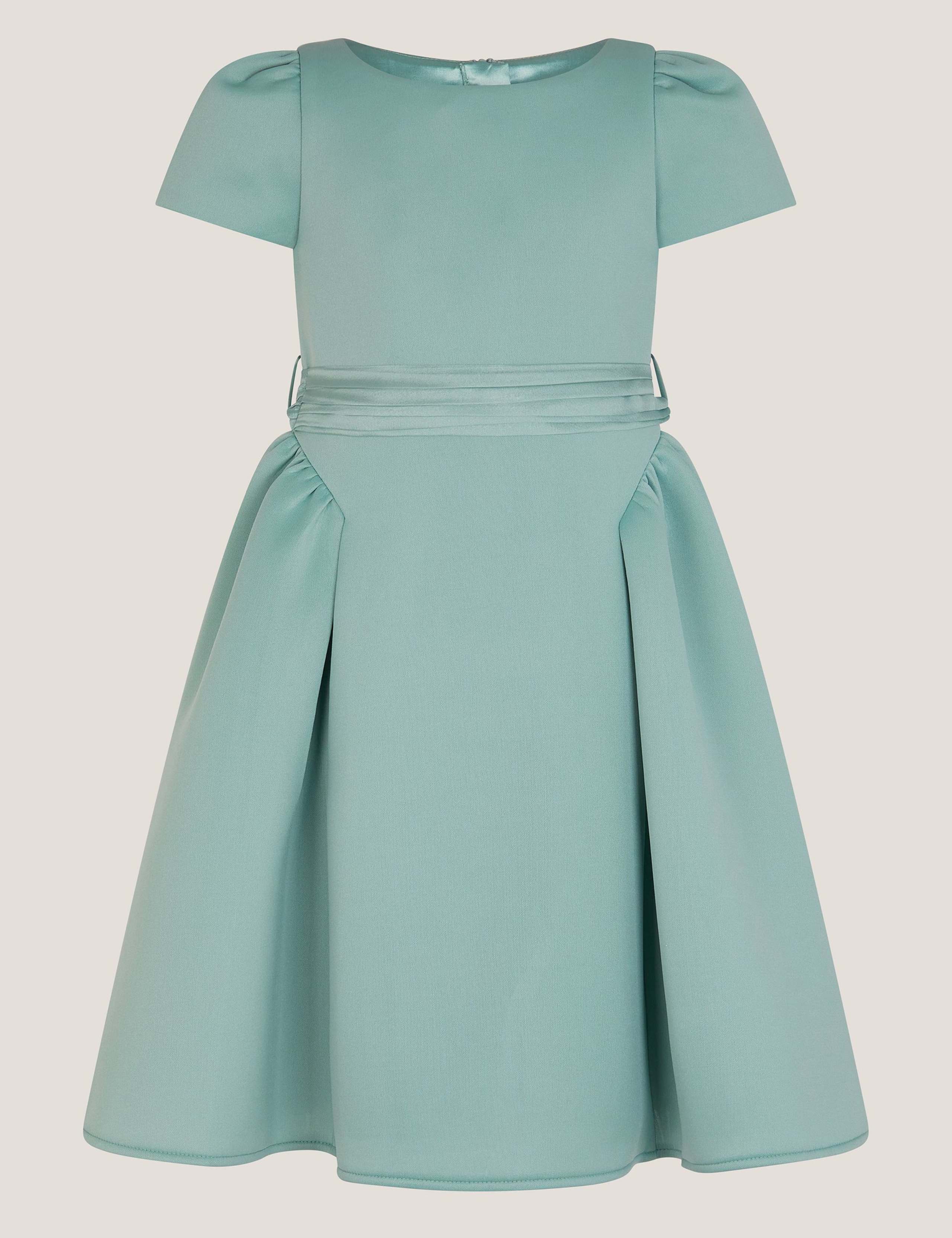 Bow Sash Cap Sleeve Dress (3-15 Yrs) 2 of 4