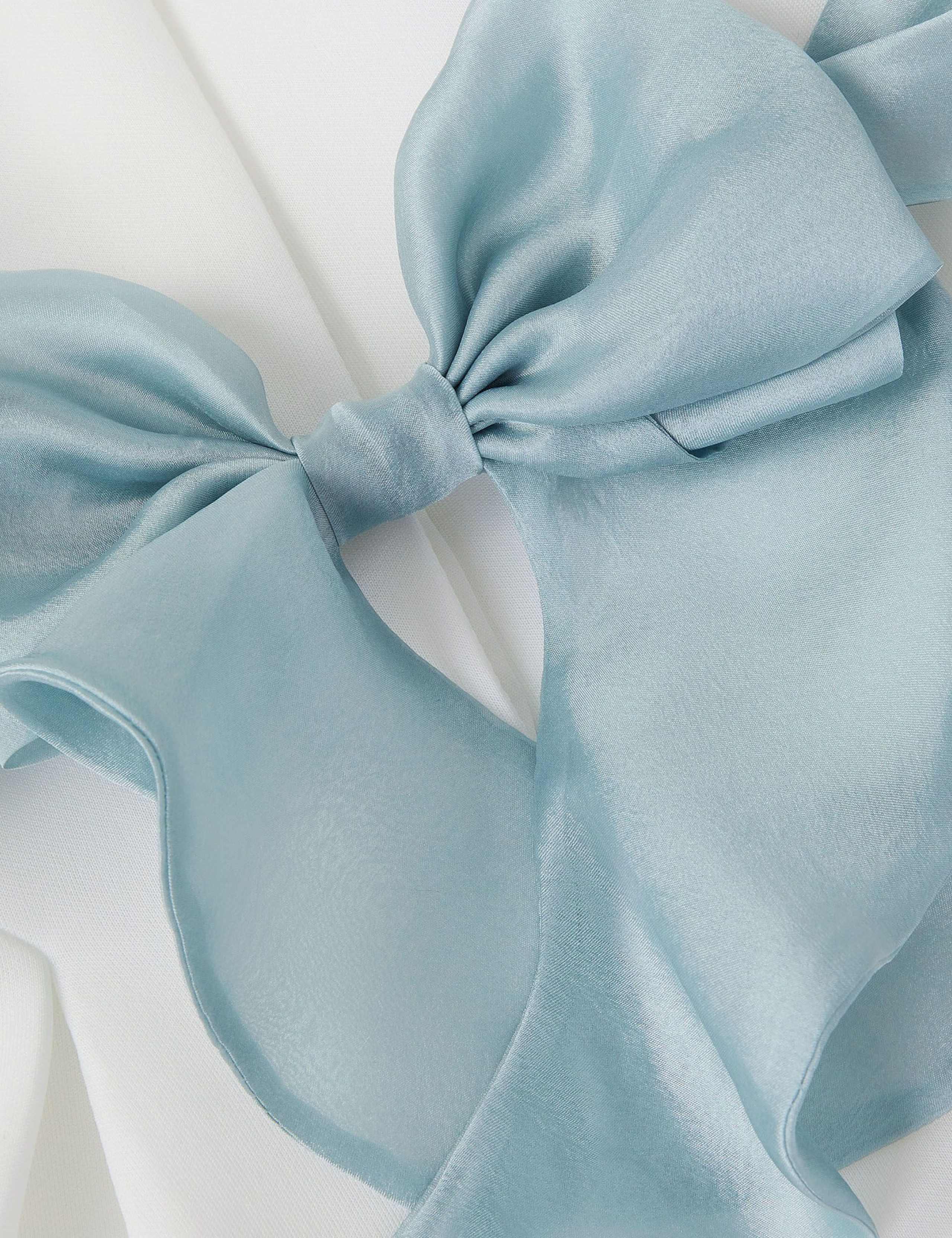 Bow Cap Sleeve Occasion Dress (0-3 Years) 2 of 3