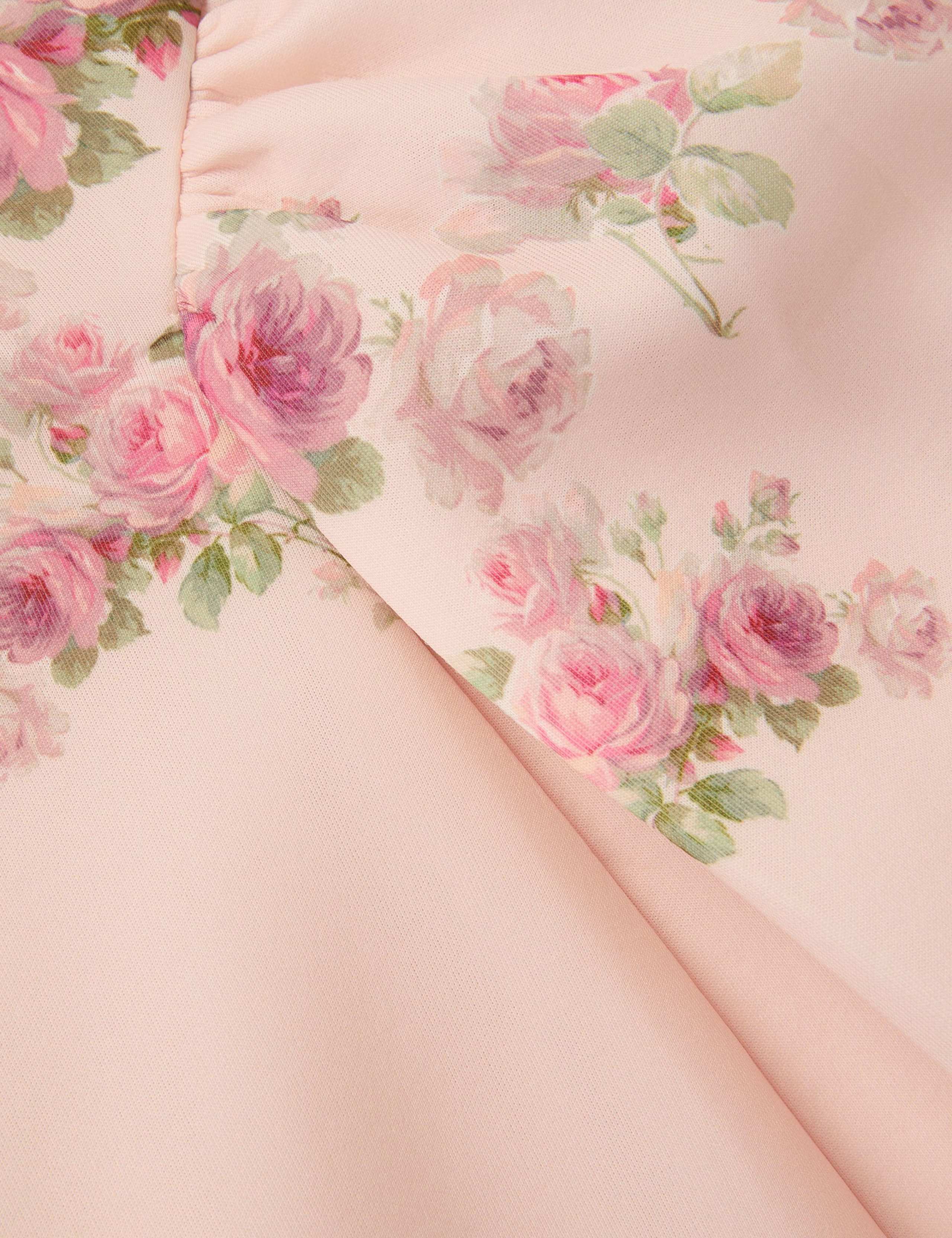 Floral Scuba Occasion Dress (3-13 Yrs) 4 of 4