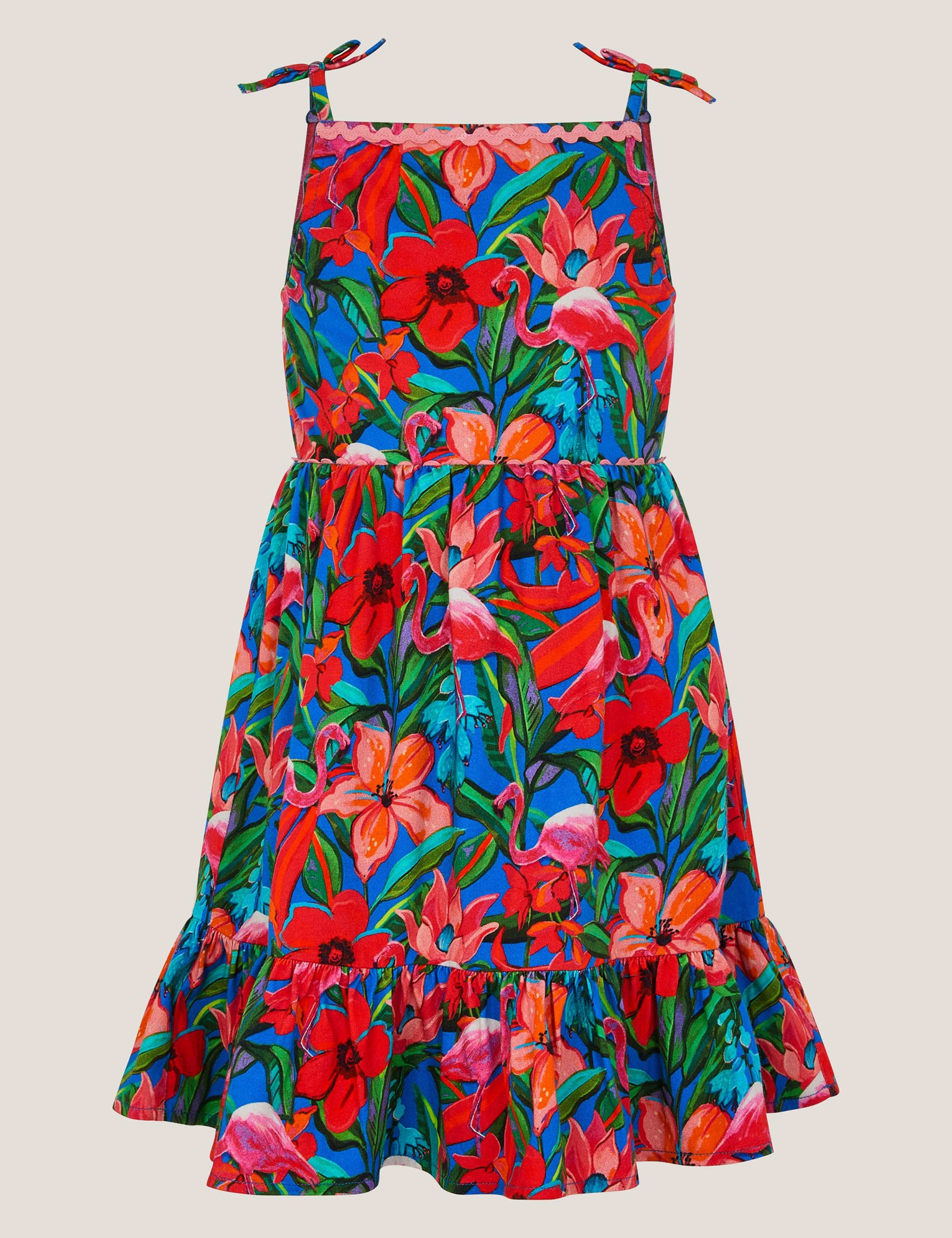 Tropical Print Jersey Beach Dress (3-13 years) 2 of 4