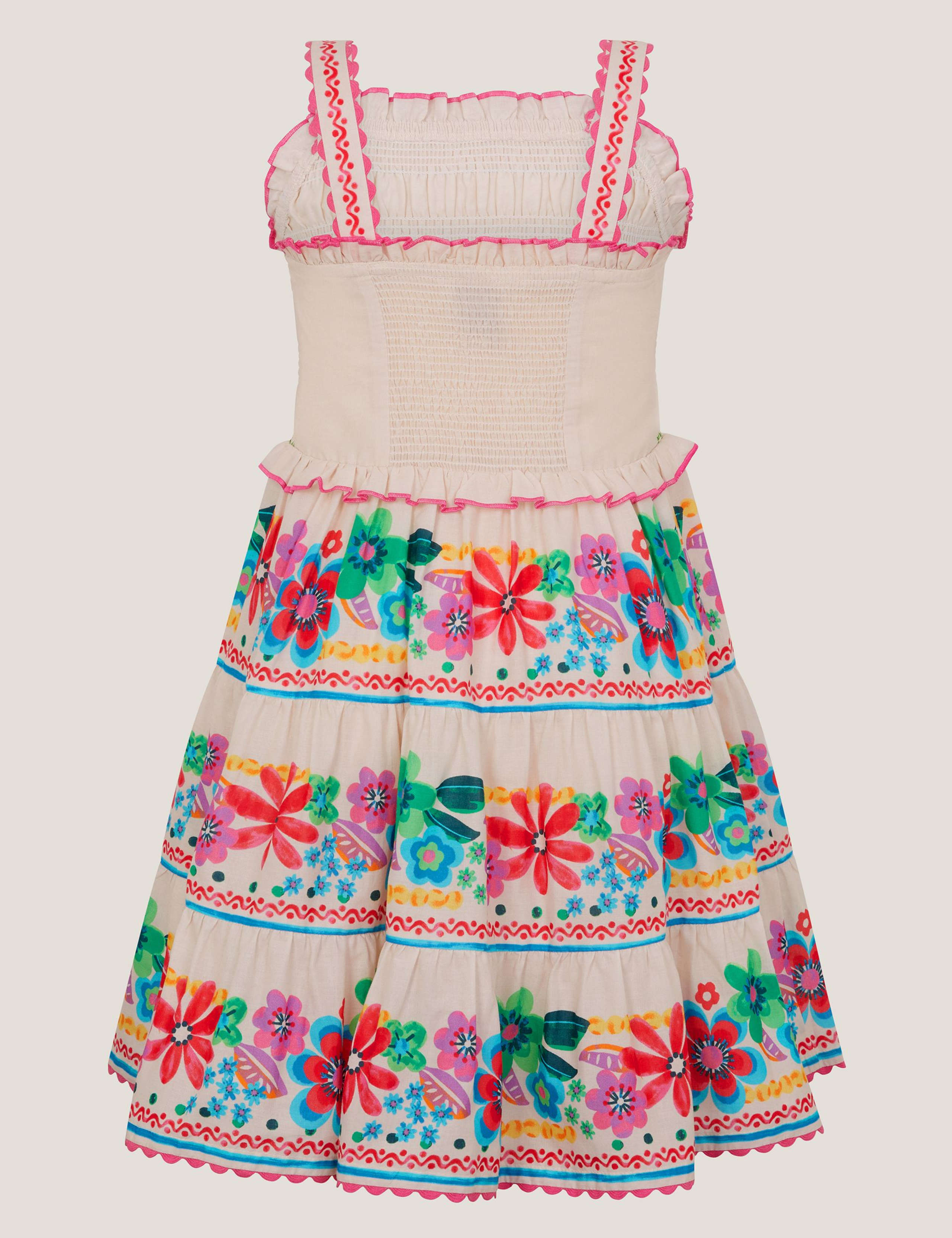 Floral Shirred Dress (3-13 Years) 2 of 3