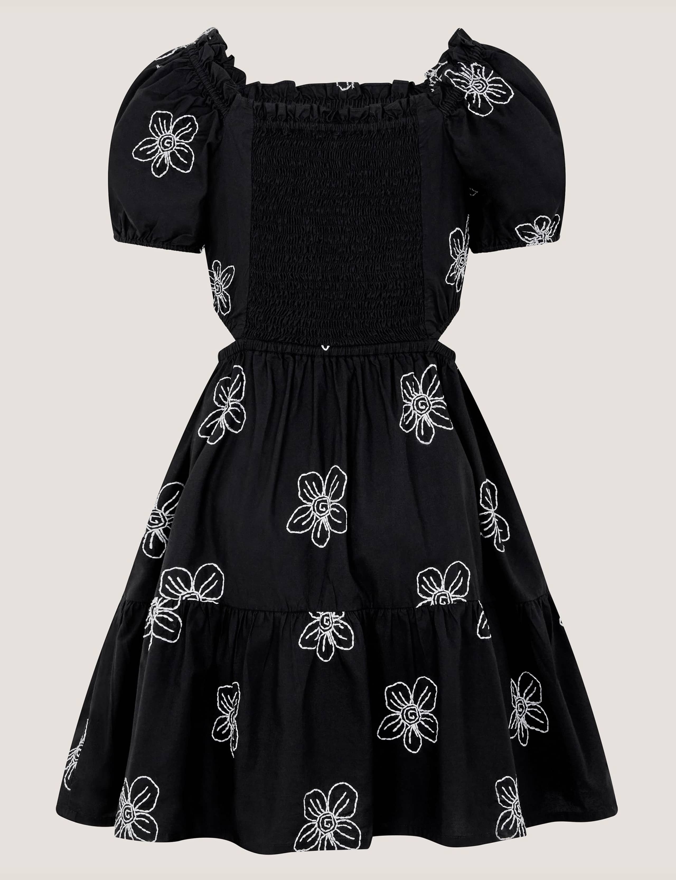 Floral Embroidered Dress (7-15 Years) 2 of 3