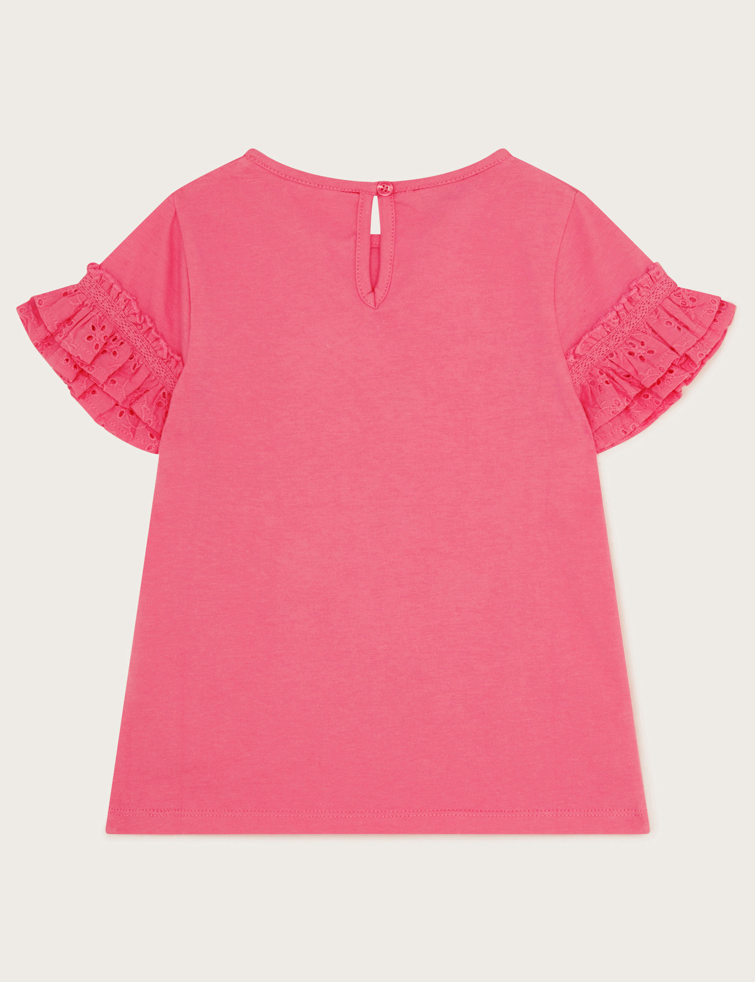 Stamp Print Ruffle T-Shirt (3-12 Yrs) 3 of 4