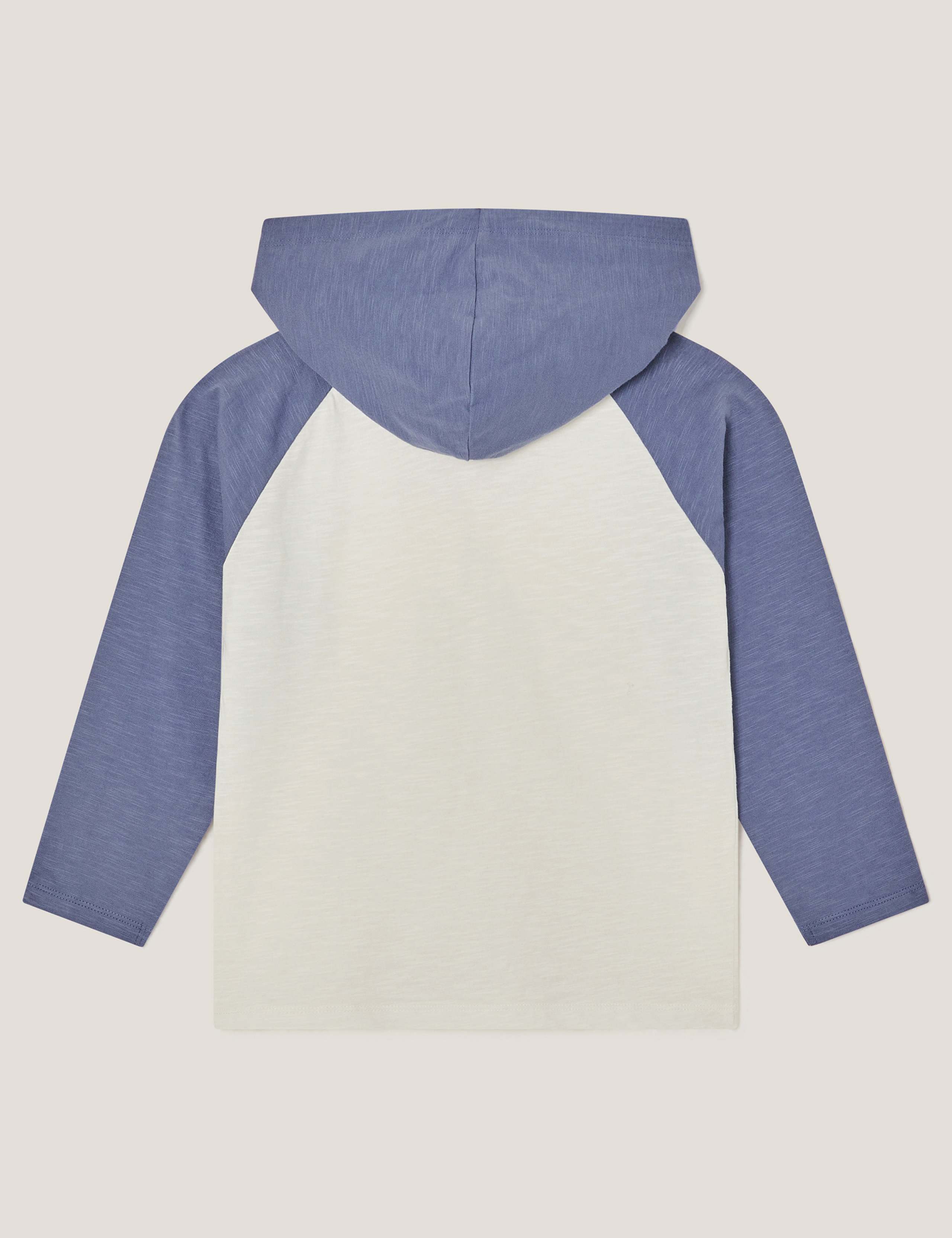 Cotton Rich Hooded Top (2-13 Yrs) 3 of 3