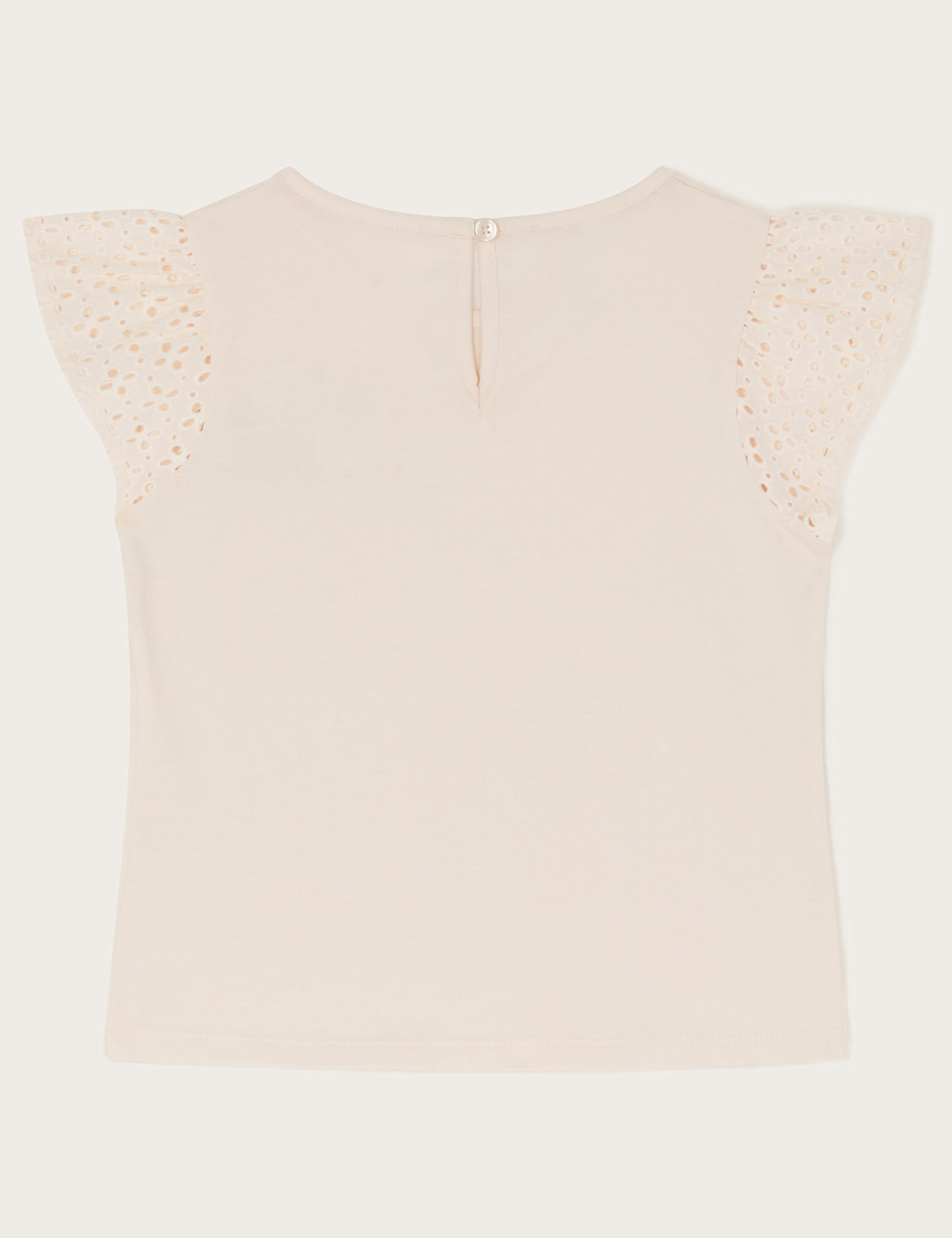 Pure Cotton Embroidered T-Shirt (3-12 Yrs) 4 of 4