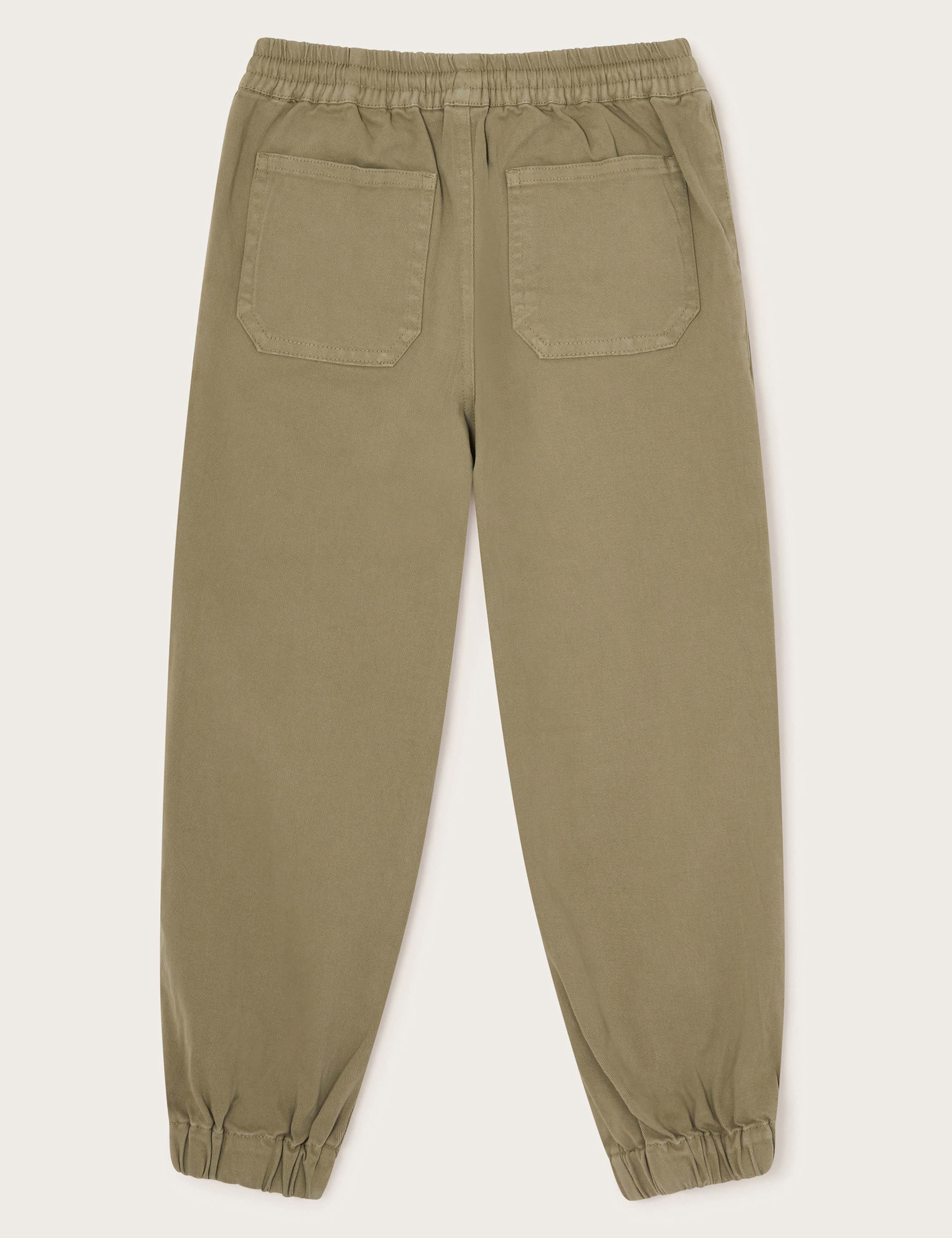 Cotton Rich Cuffed Trousers (2-13 Yrs) 2 of 3