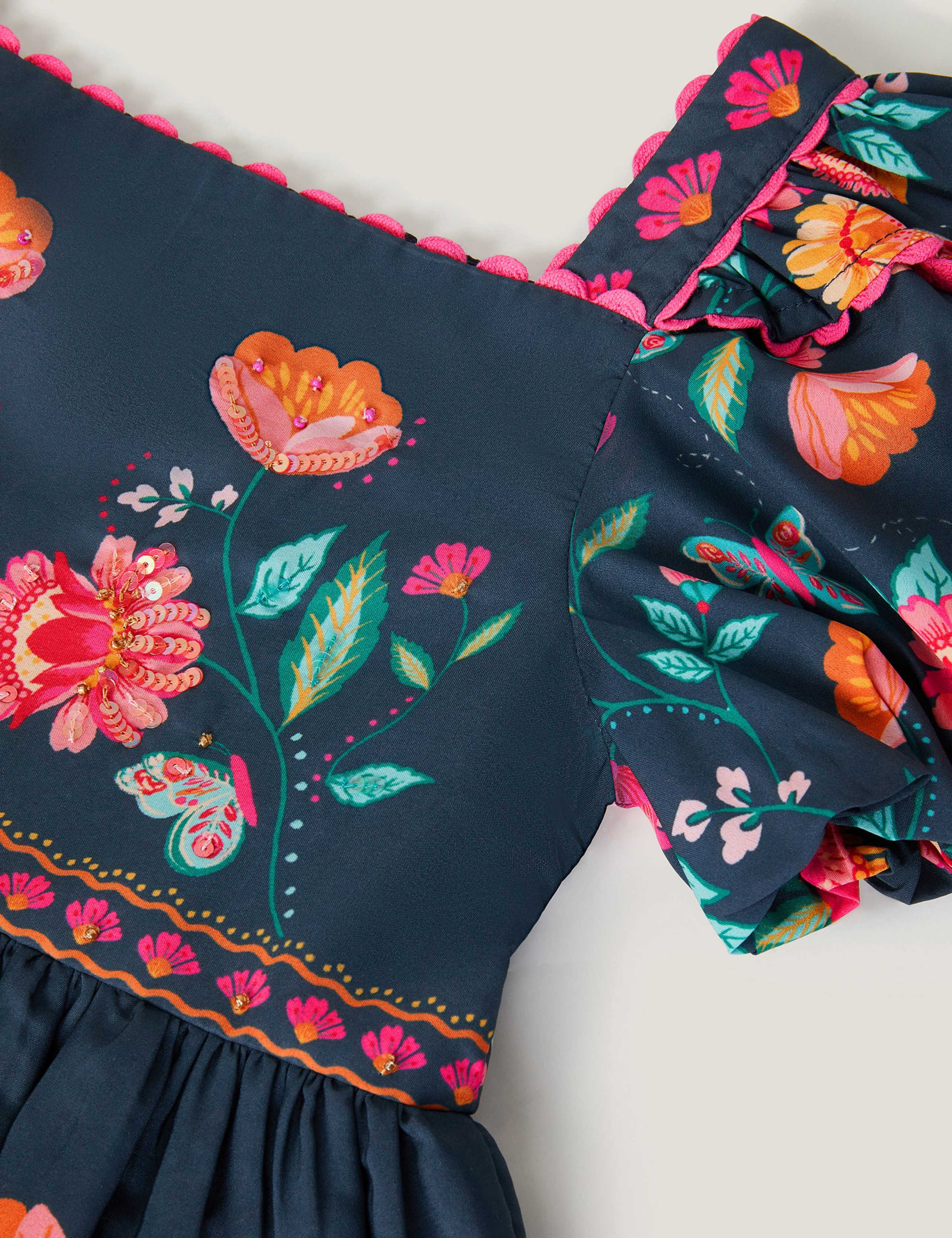 Floral Dress (3-13 Yrs) 4 of 4