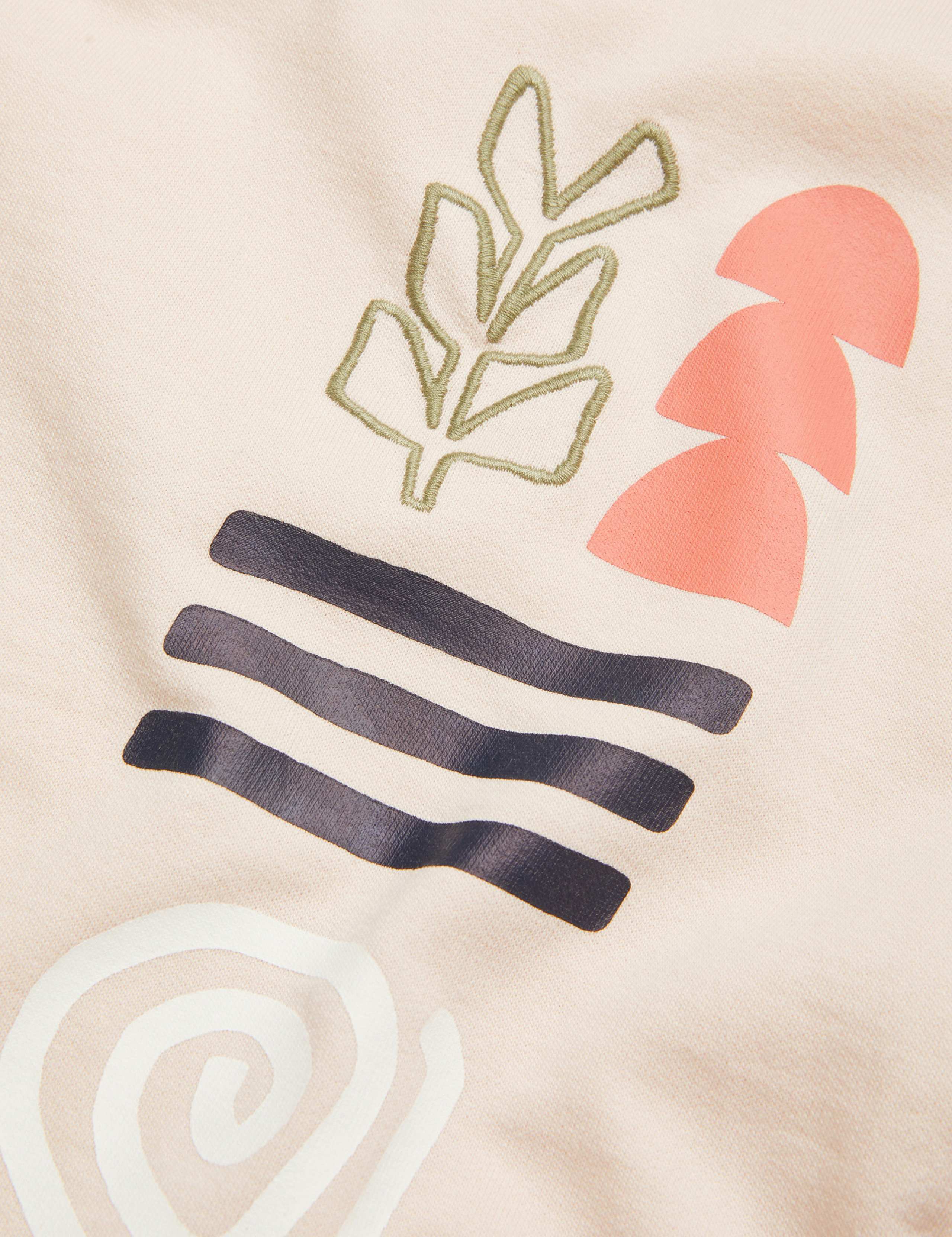 Pure Cotton Grow Wild Graphic Sweatshirt (2-13 Yrs) 3 of 3