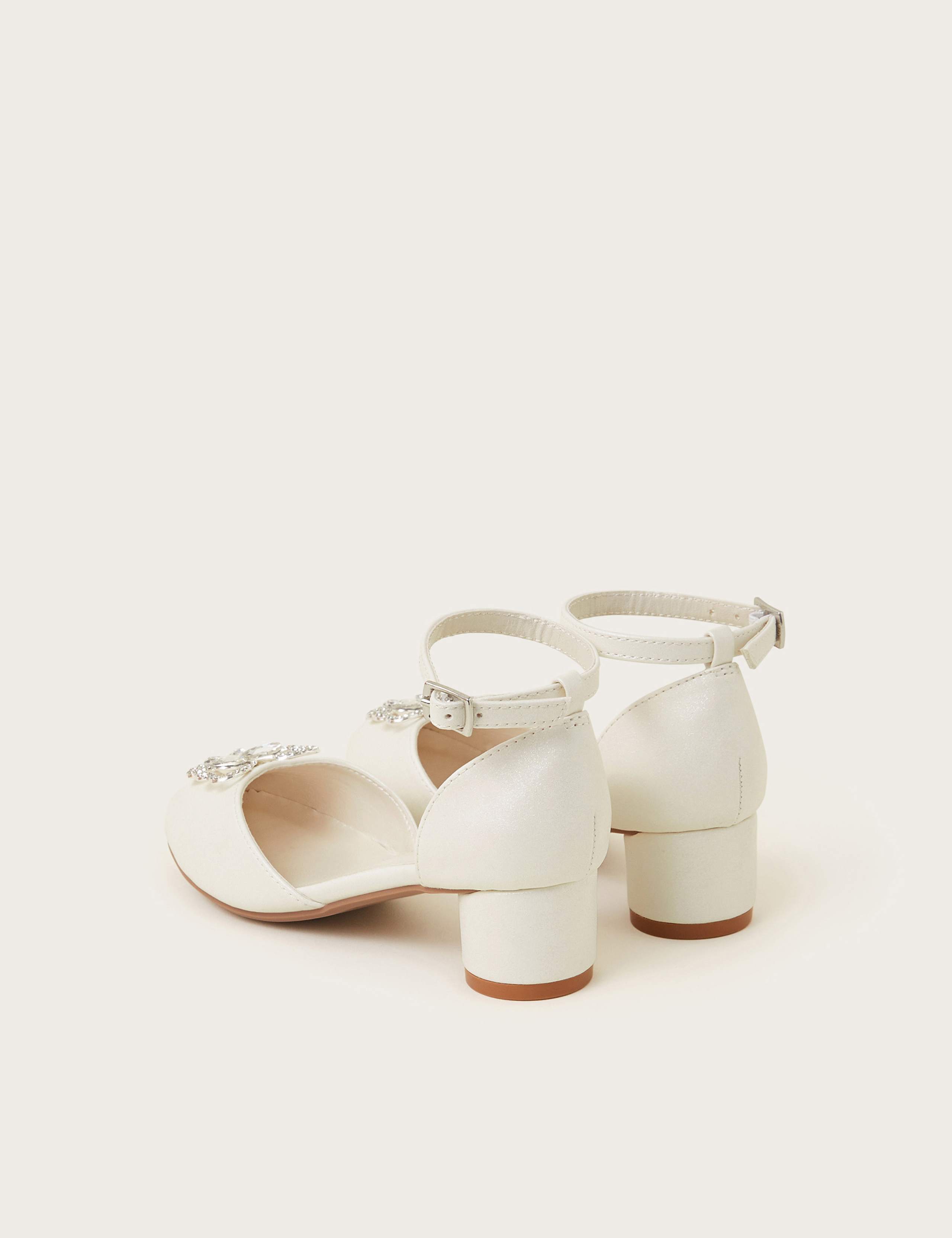 Kids' Gemstone Butterfly Heeled Sandals (4 Small - 3 Large) 2 of 3