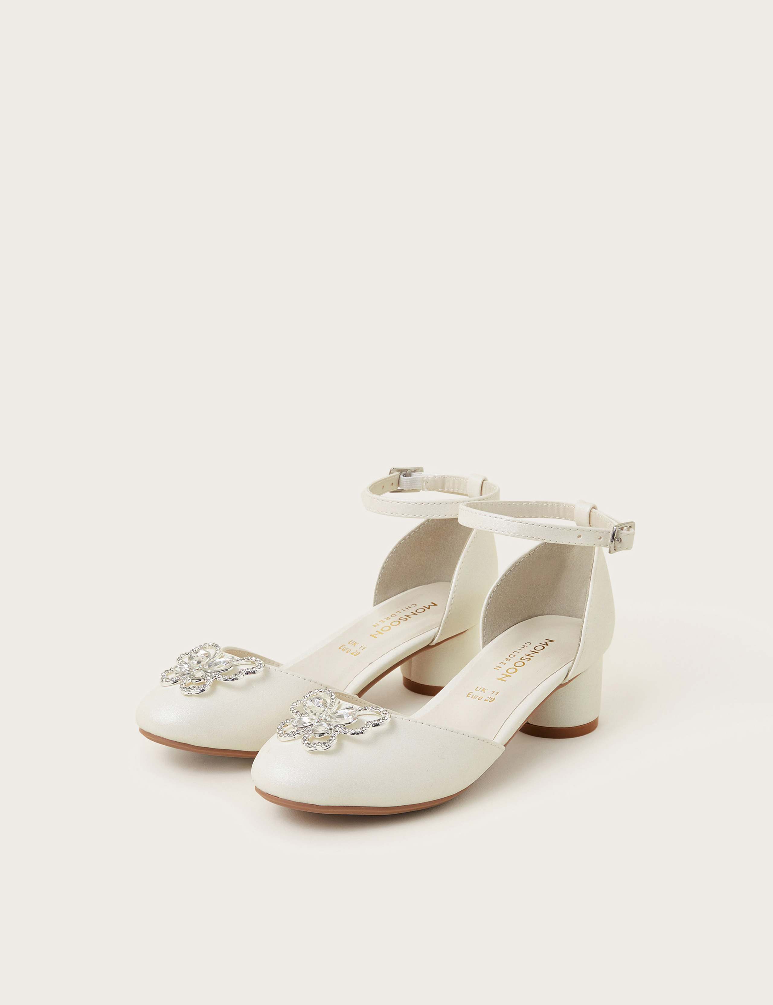 Kids' Gemstone Butterfly Heeled Sandals (4 Small - 3 Large) 3 of 3