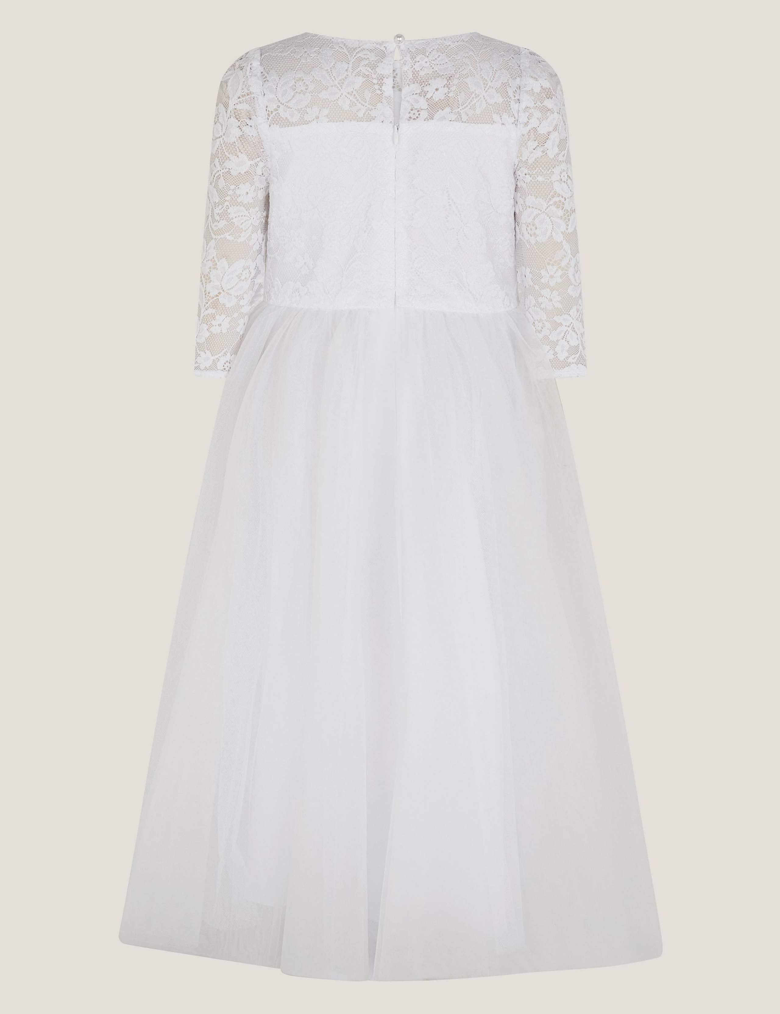 Embroidered Floral Dress (3-13 Yrs) 3 of 4