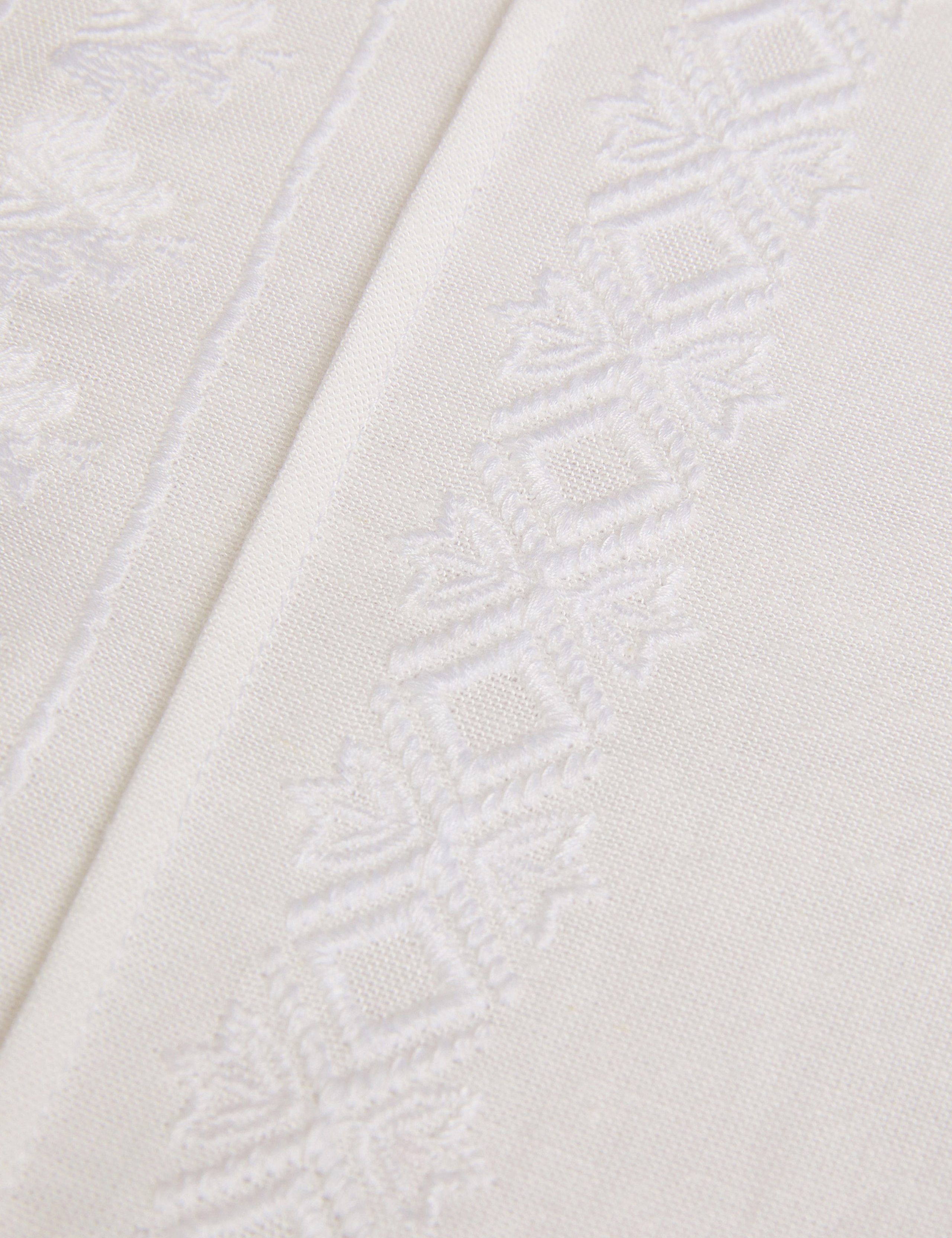 Cotton Blend Embroidered Shirt (2-13 Yrs) 3 of 3