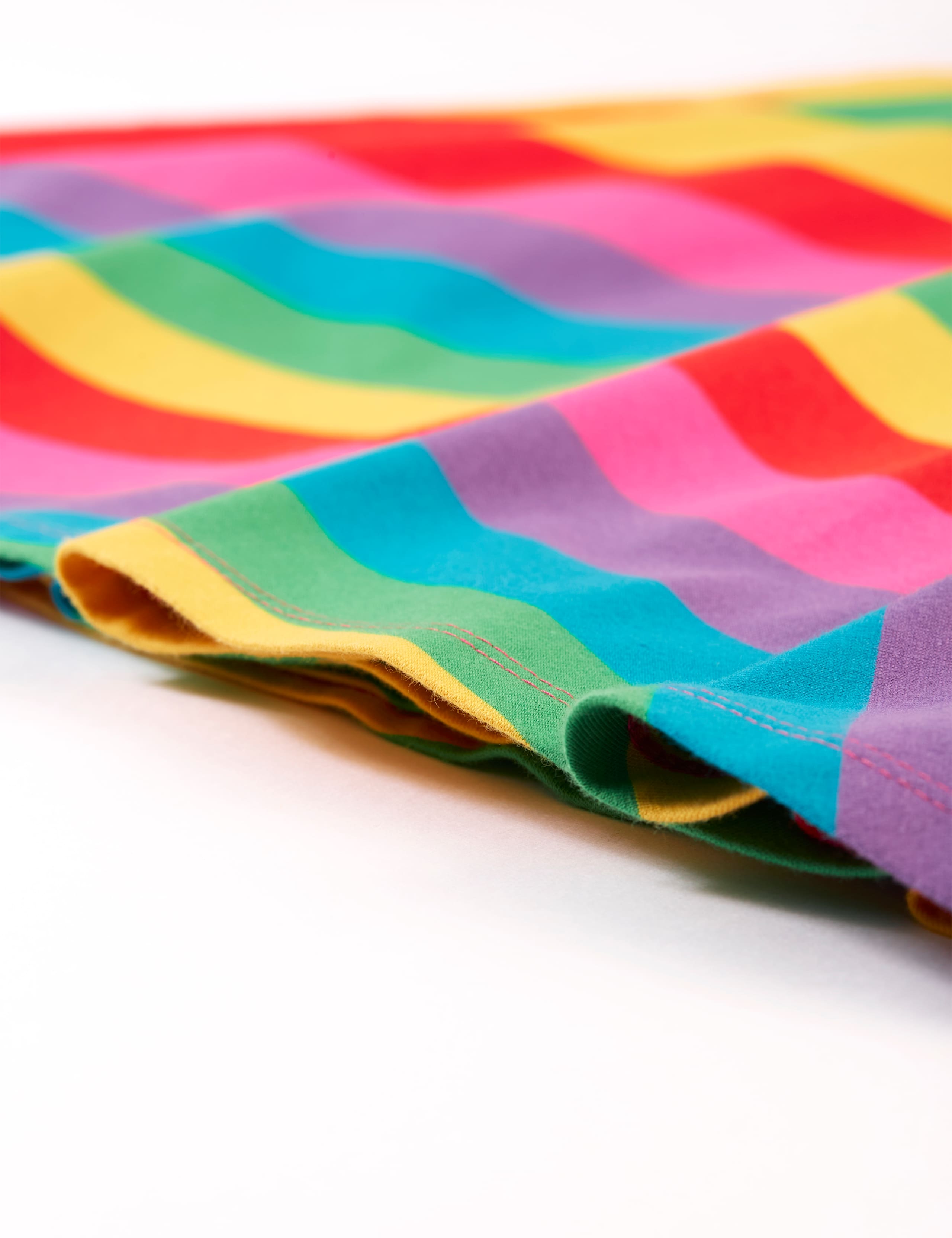 Cotton Rich Rainbow Stripe Dress (0 Mths–4 Yrs) 5 of 5