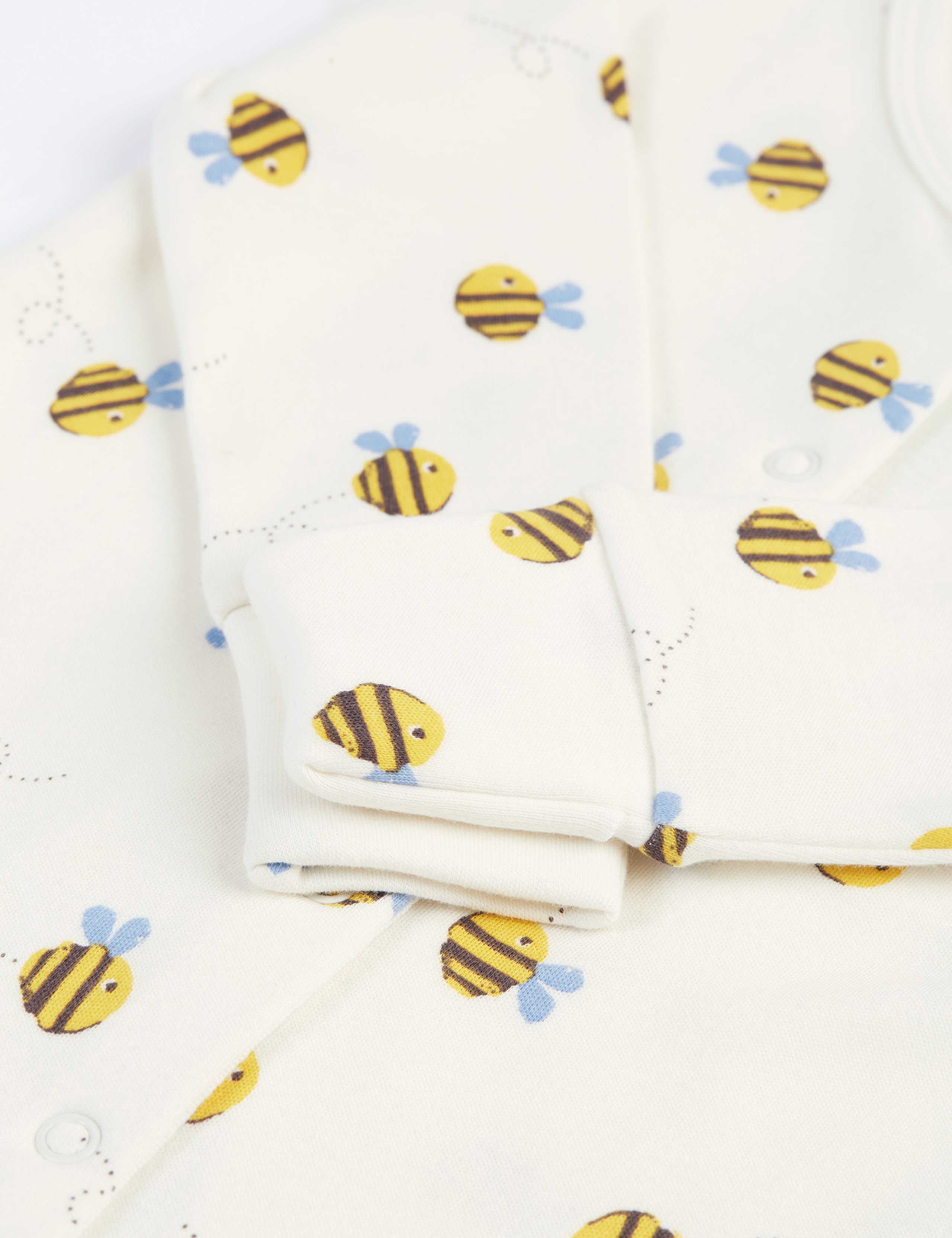 5pc  Cotton Bee Gift Set (0-12 Mths) 4 of 8