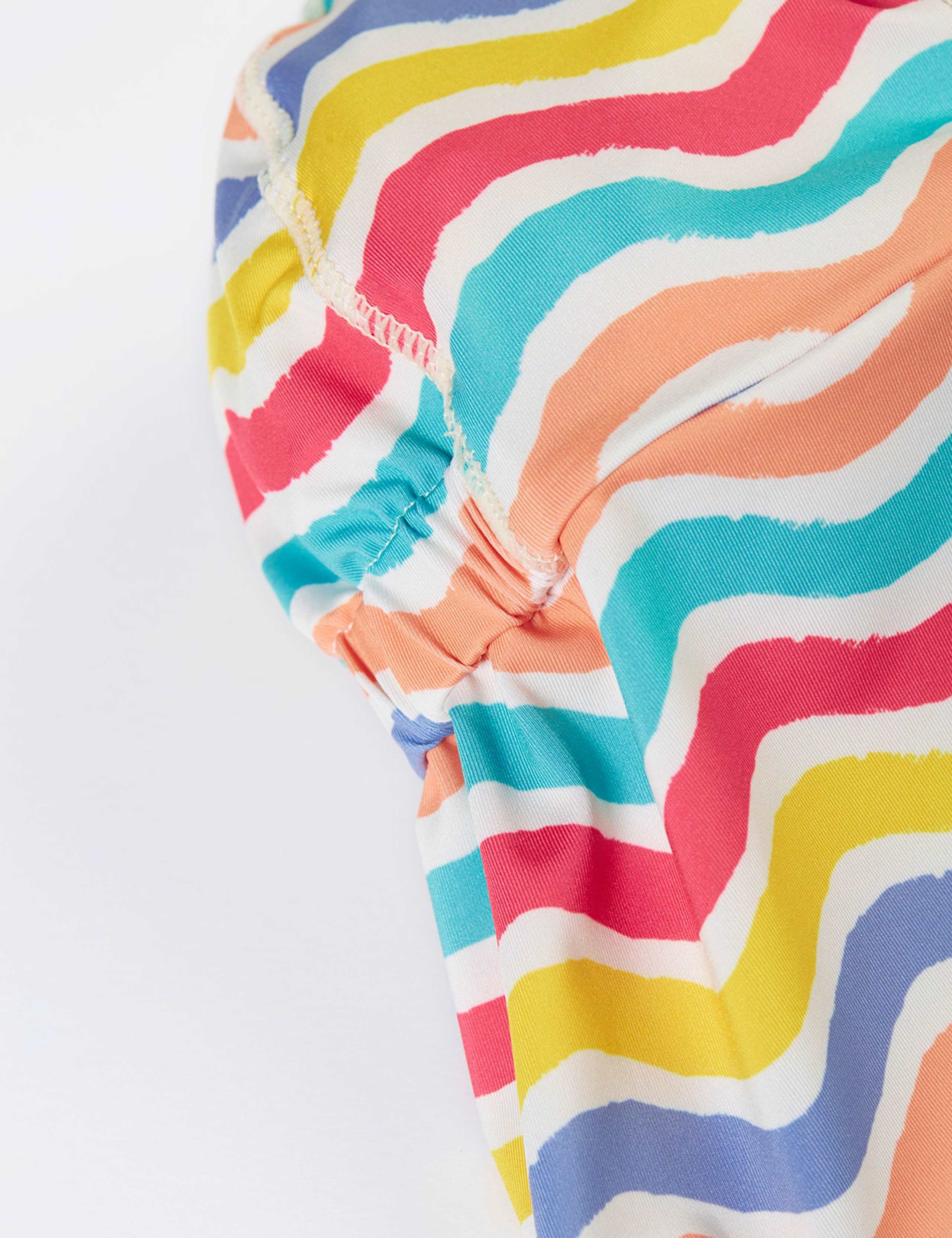 Kids' Striped Swim Sun Hat (0-4 Yrs) 2 of 4