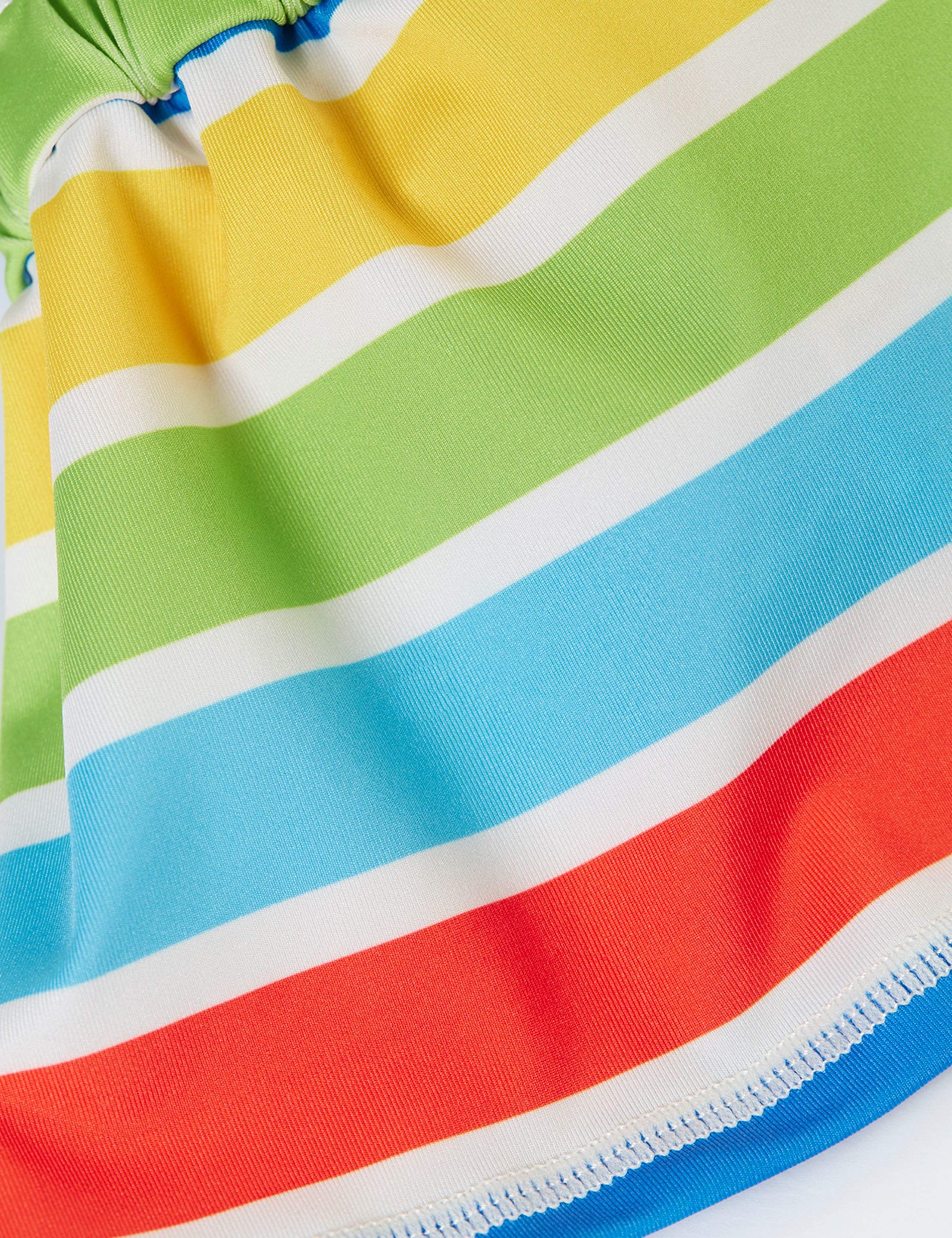 Kids' Striped Swim Sun Hat (0-4 Yrs) 2 of 3