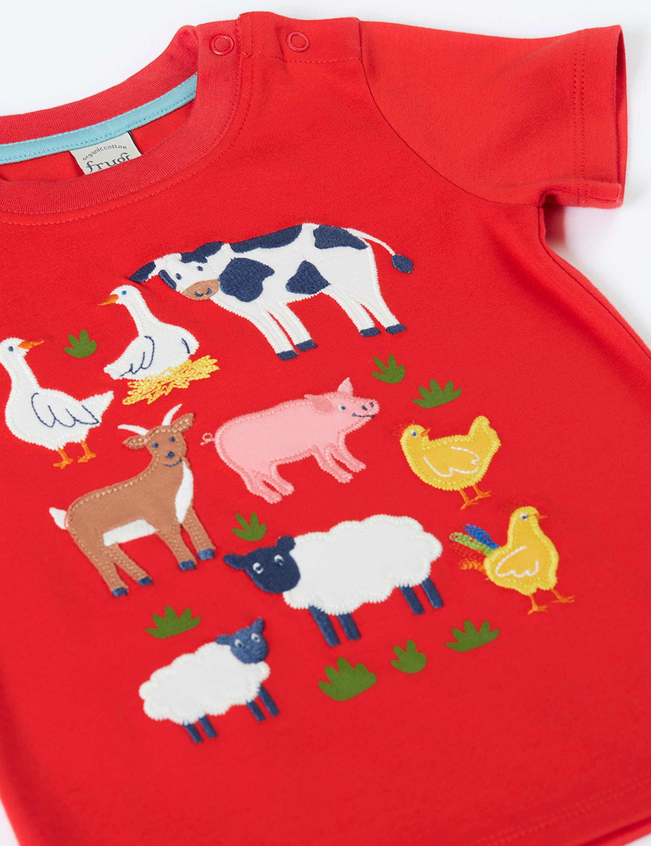 Pure Cotton Animal T-Shirt (3 Mths - 8 Yrs) 3 of 5