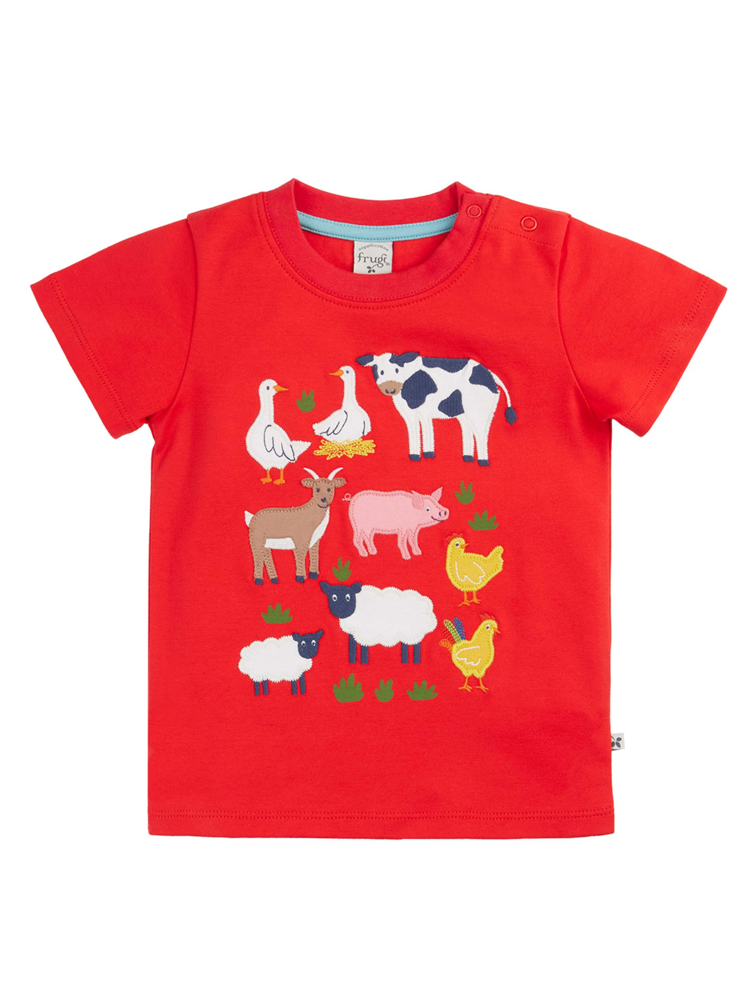 Pure Cotton Animal T-Shirt (3 Mths - 8 Yrs) 2 of 5