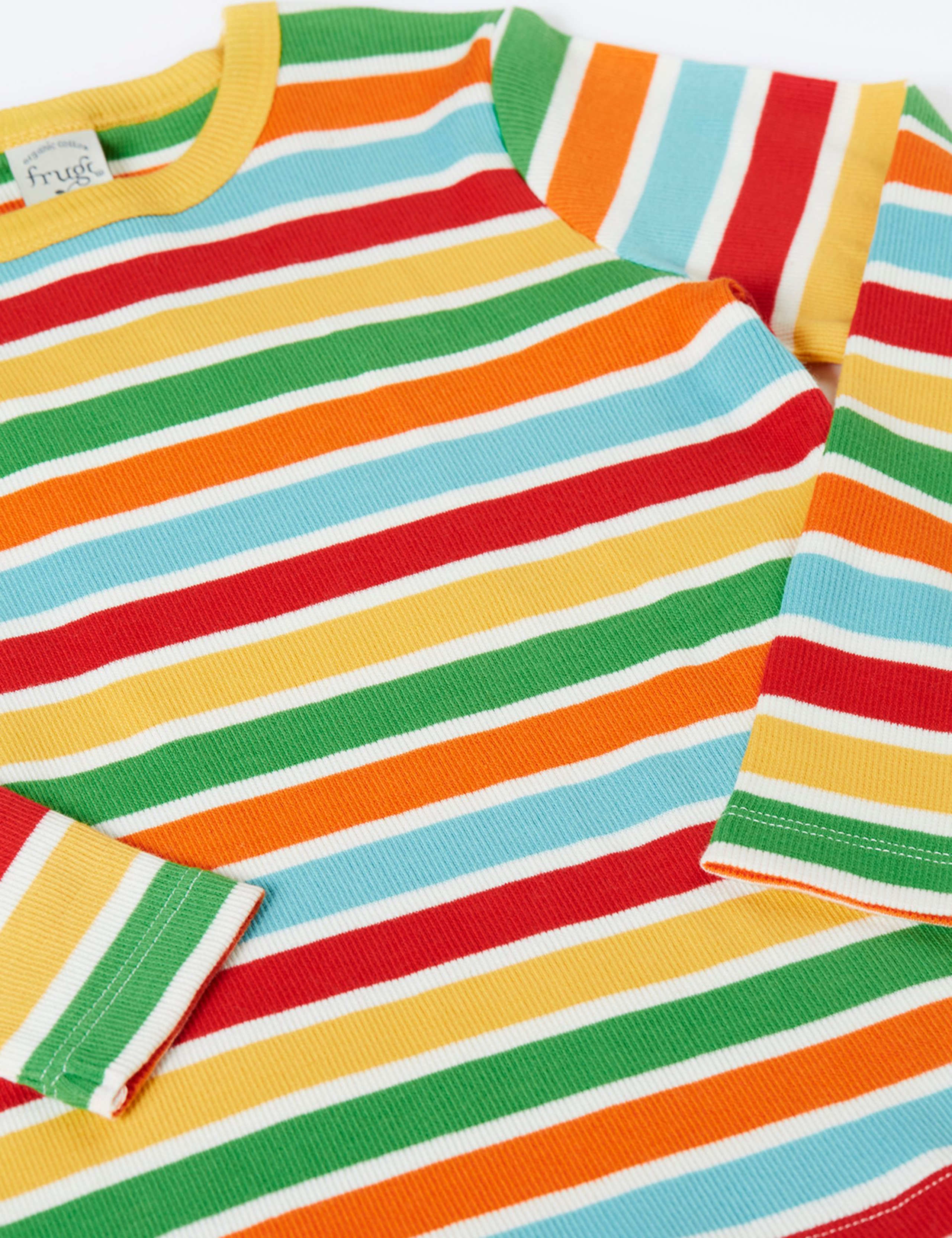 Cotton Rich Striped Ribbed Top (1-10 Years) 4 of 5