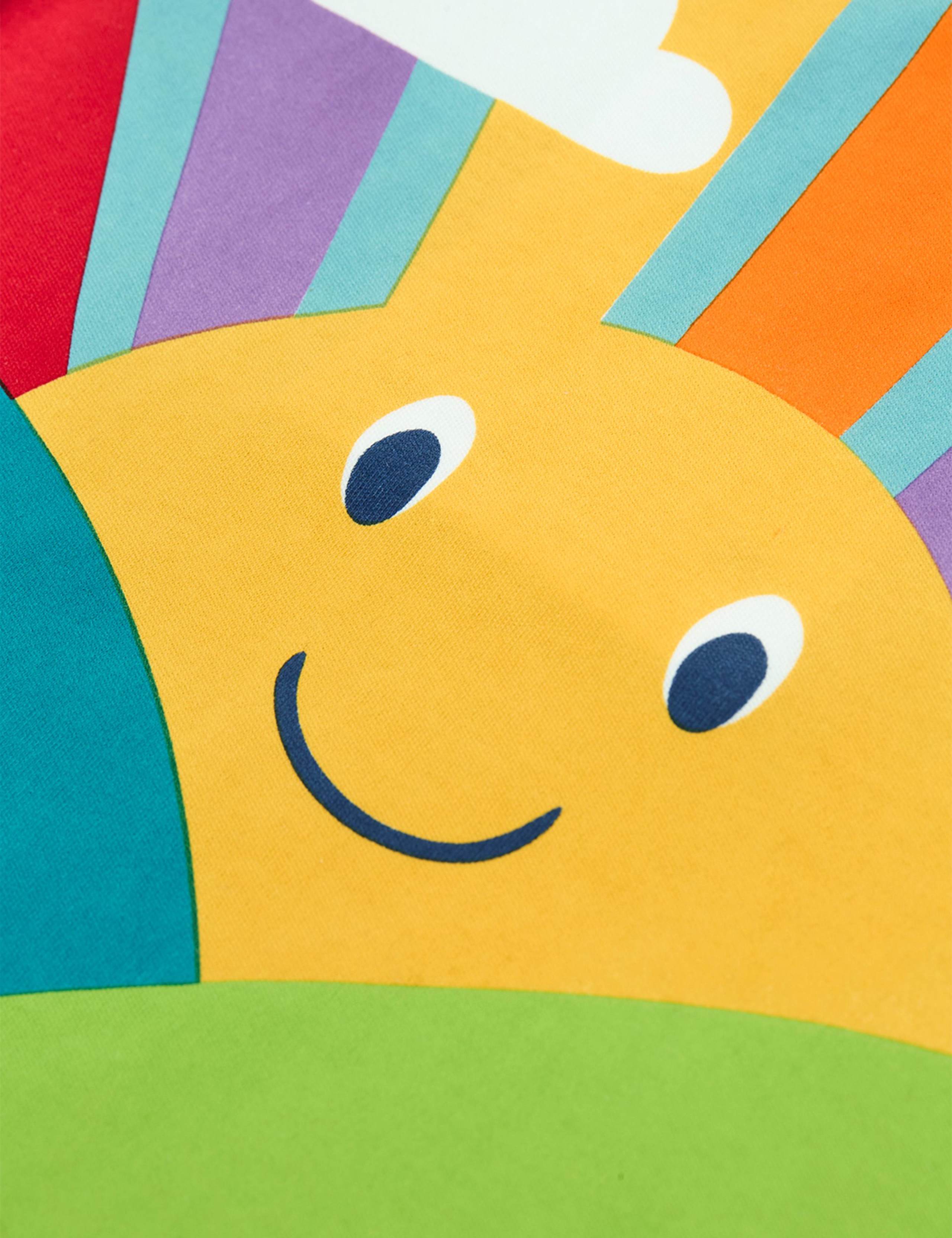 Pure Cotton Sun Graphic T-Shirt (3 Mths-8 Yrs) 3 of 4