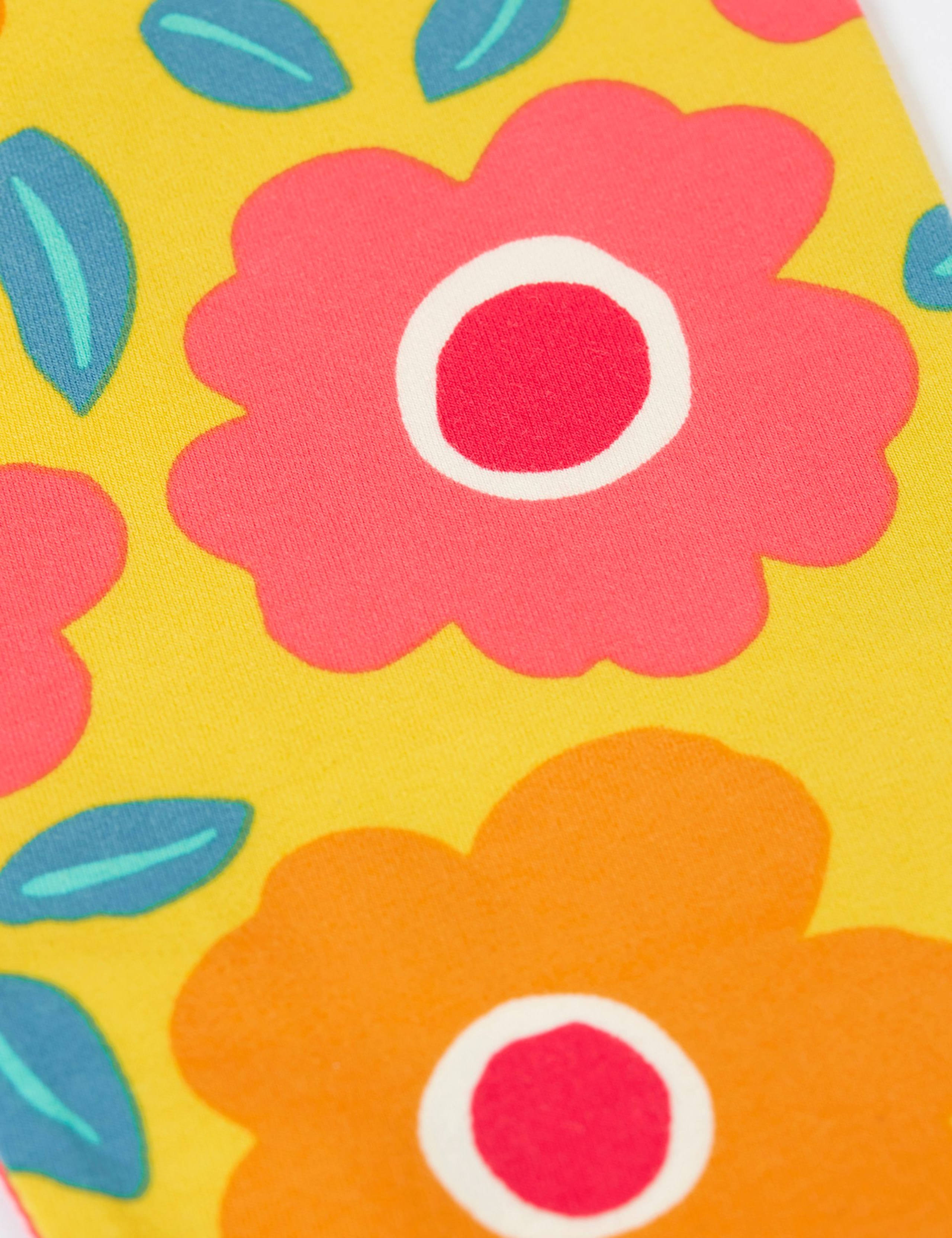 Cotton Rich Floral Leggings (1-10 Years) 2 of 4