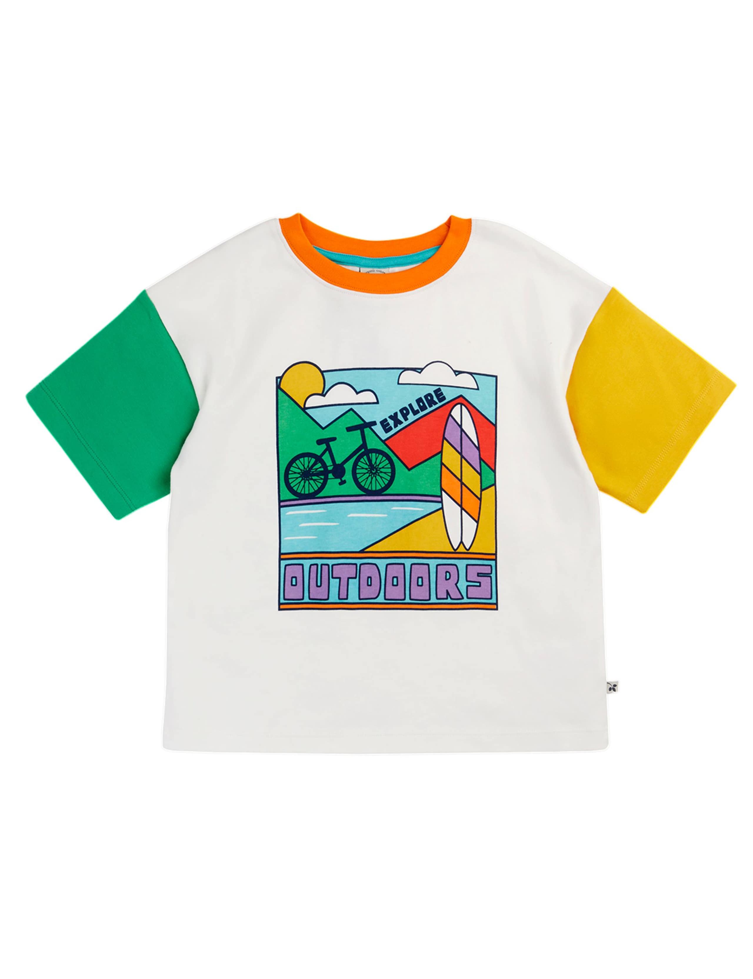 Pure Cotton Outdoors Graphic T-Shirt (1-12 Years) 2 of 5