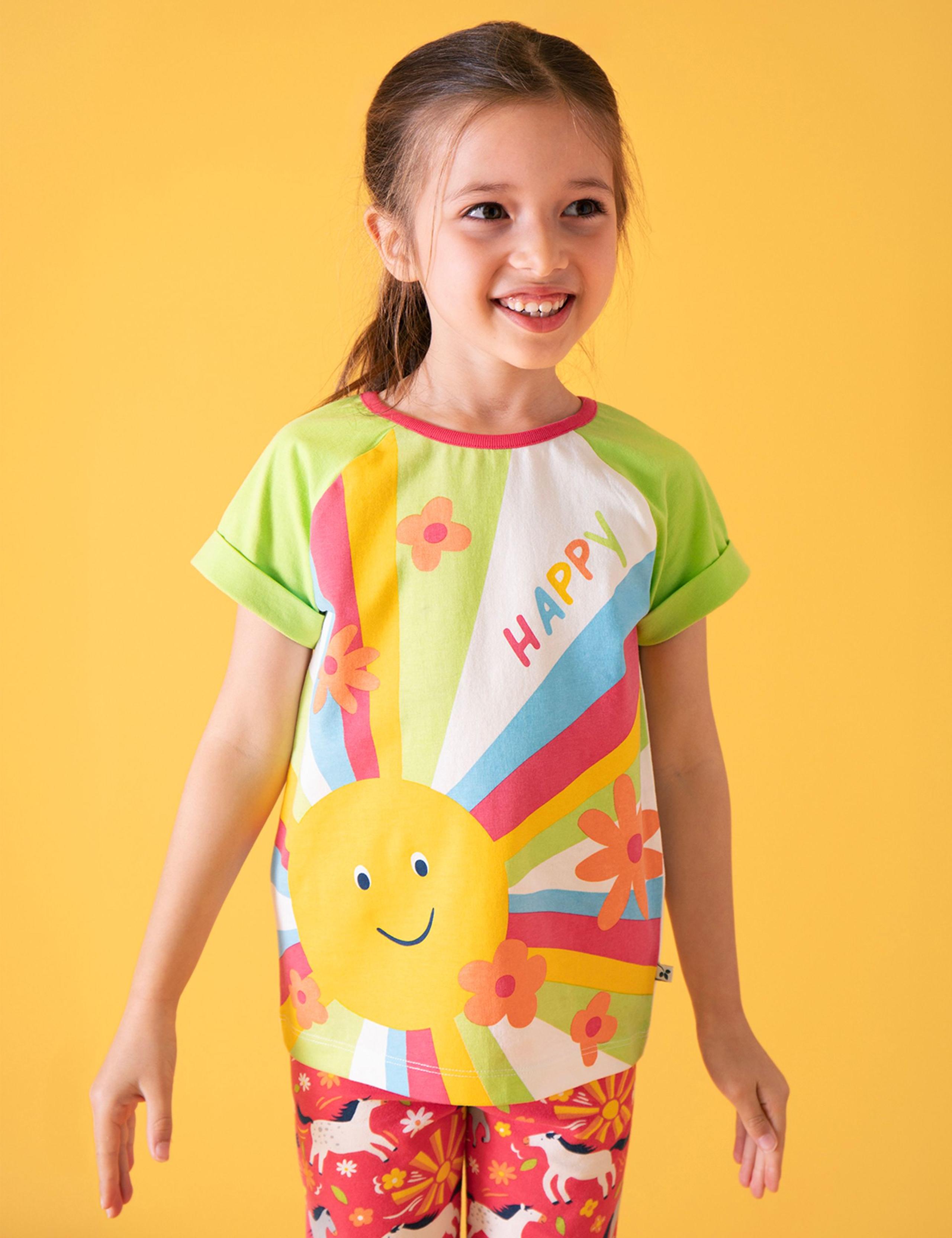 Pure Cotton Sun T-Shirt (1-10 Yrs) 2 of 4