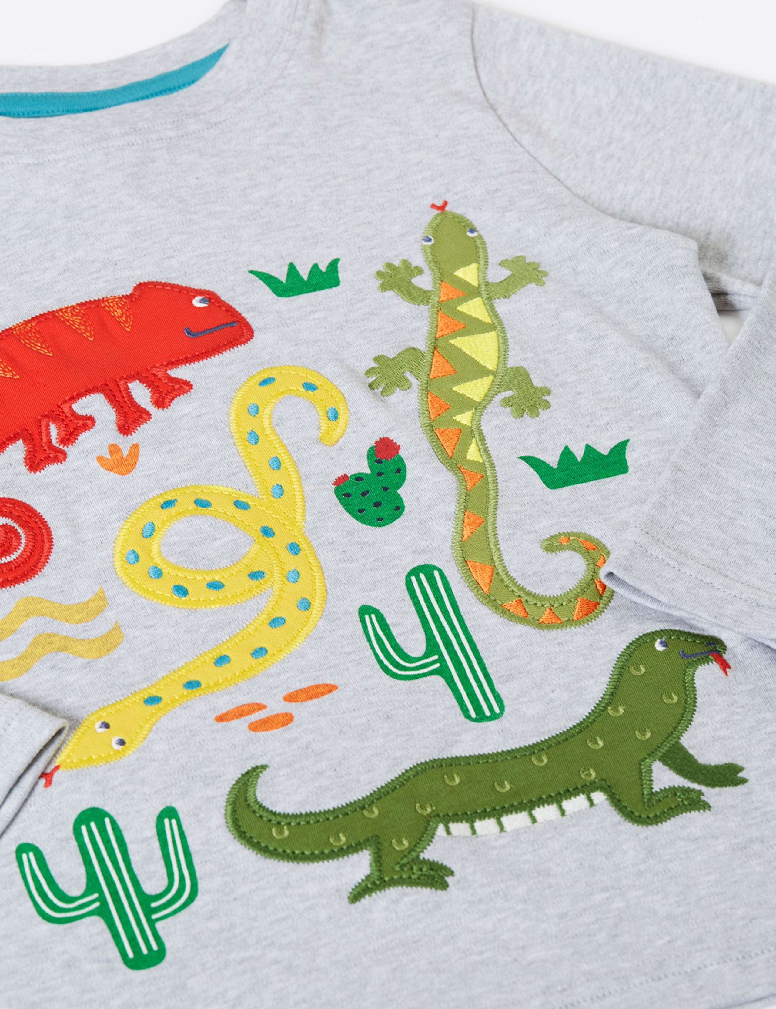 Pure Cotton Animal Applique Top (1-10 Yrs) 4 of 5