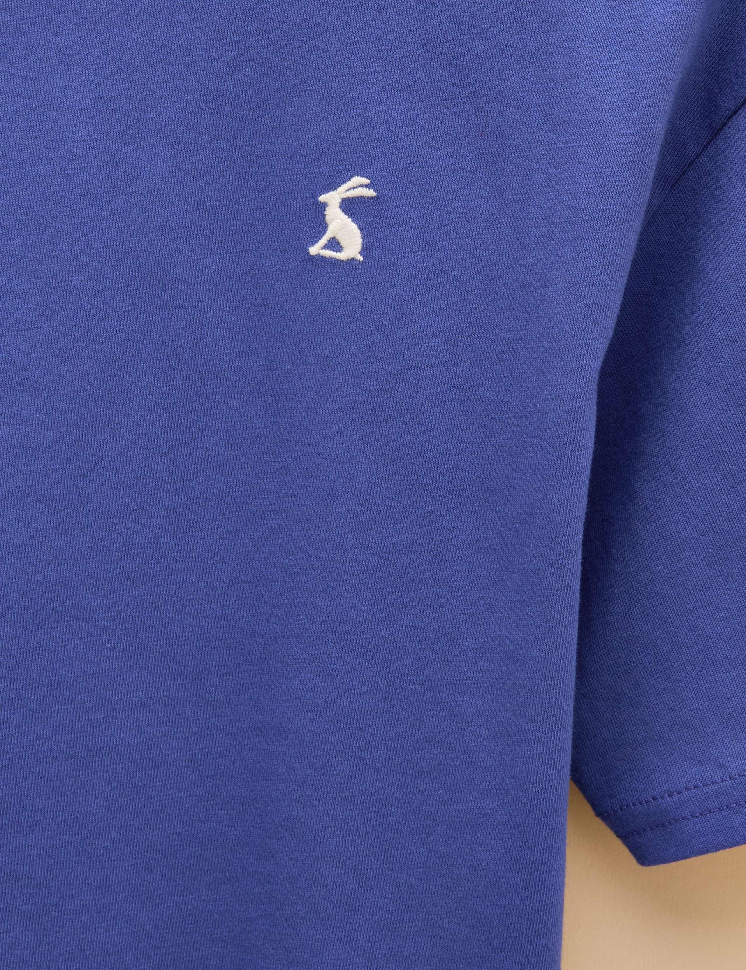 3 Pack Pure Cotton Plain & Striped T-Shirts (1-12 Yrs) 11 of 12