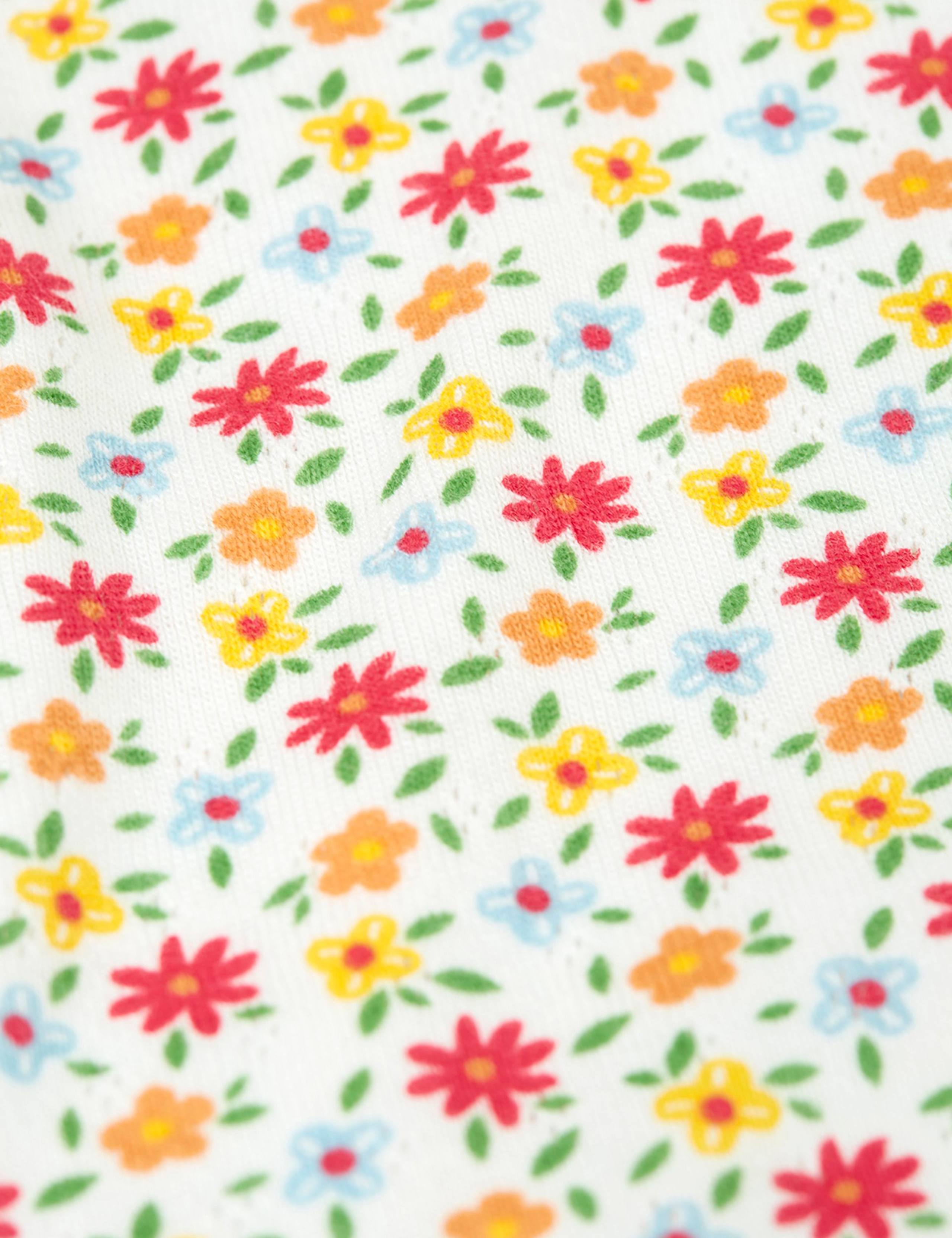 Pure Cotton Floral Pyjamas (1-12 Years) 2 of 4