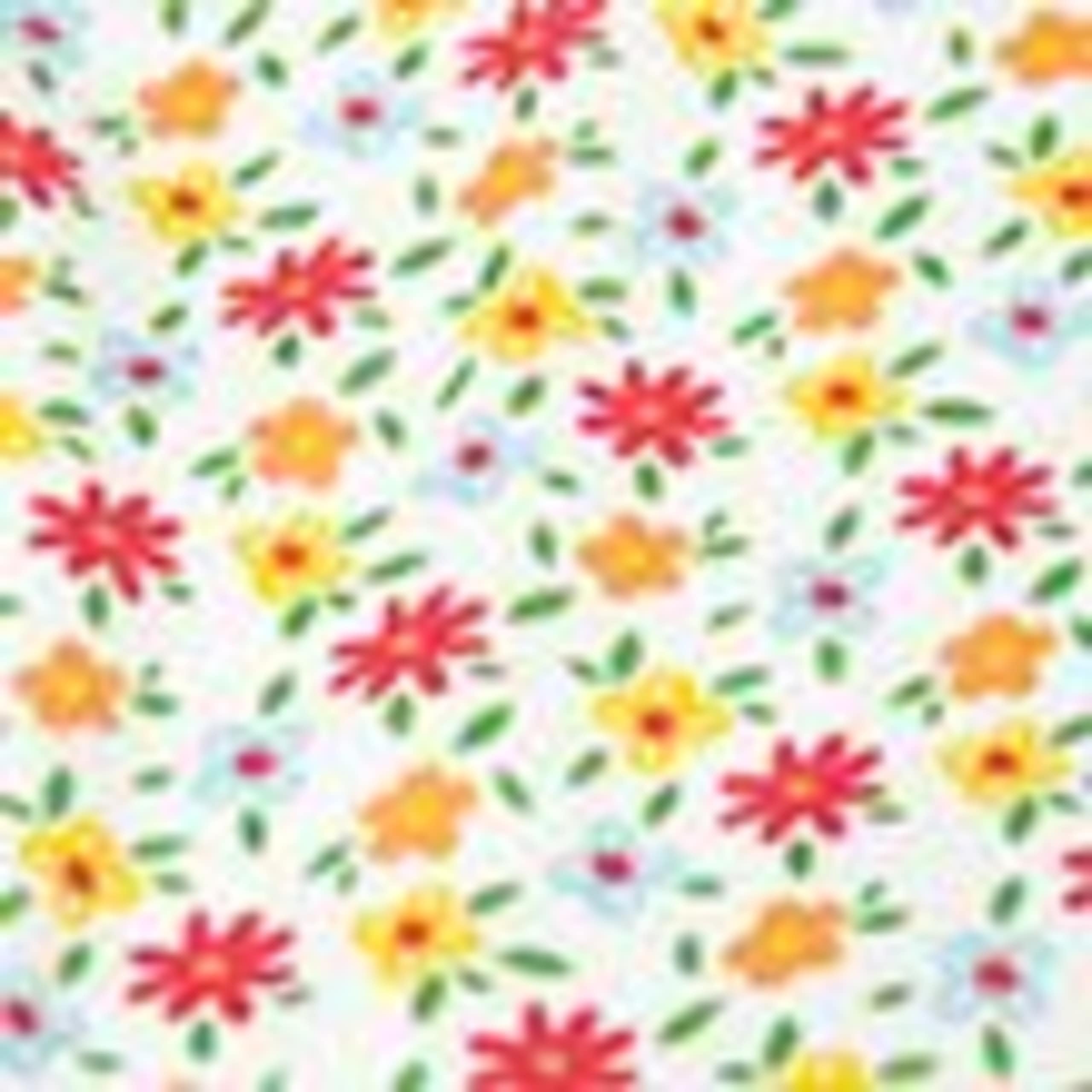 Pure Cotton Floral Pyjamas (1-12 Yrs) 4 of 4