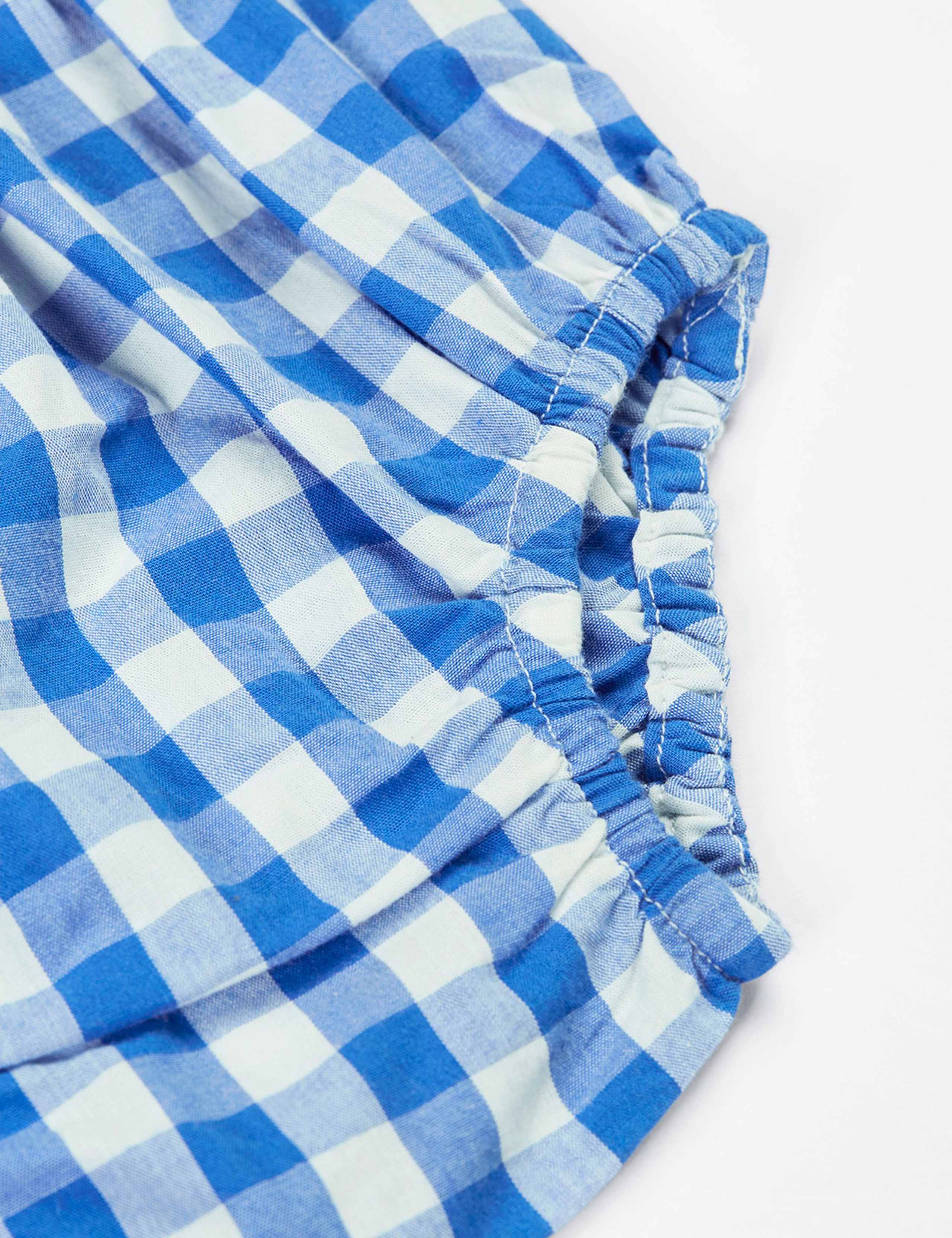 2 Piece Pure Cotton Ruffle Dress Outfit (3-24 Mths) 3 of 3