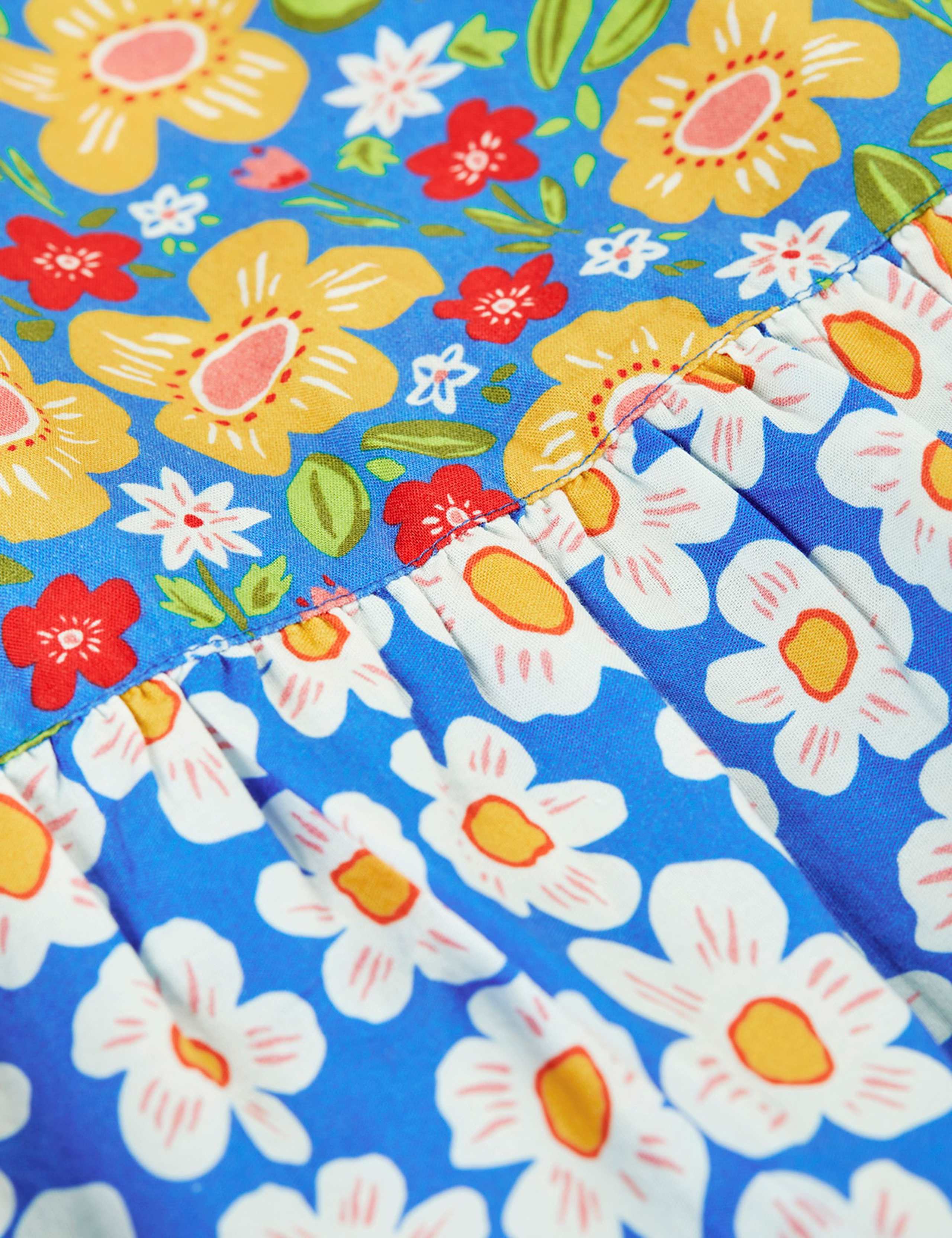 Pure Cotton Floral Dress (2-12 Yrs) 3 of 5