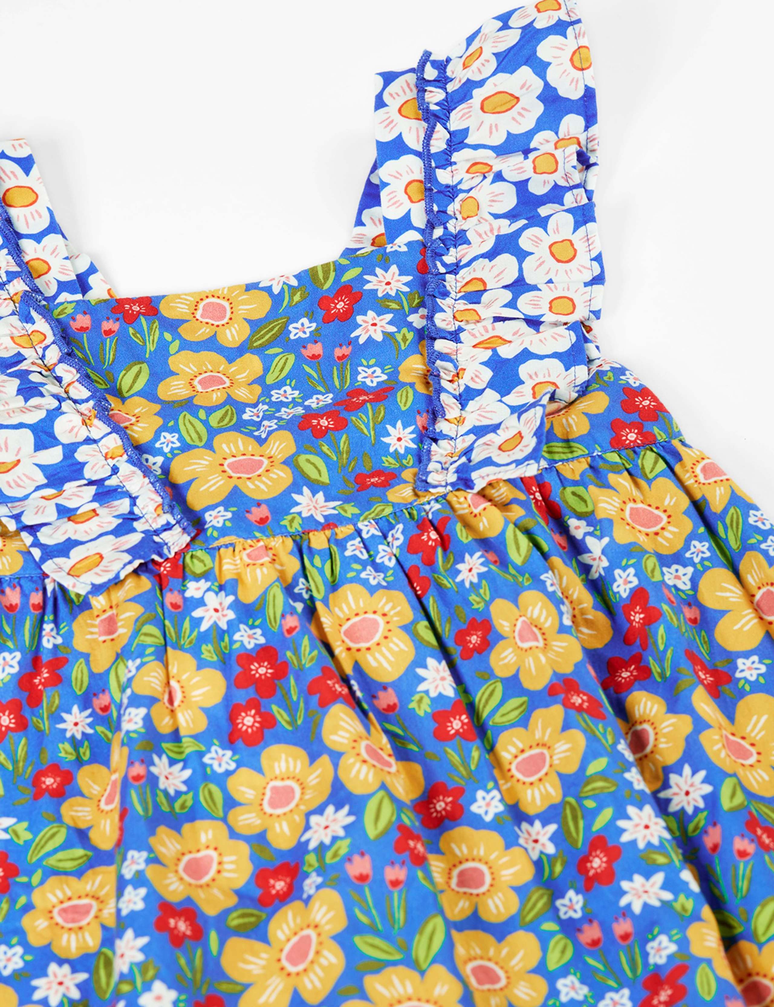 Pure Cotton Floral Dress (2-12 Yrs) 4 of 5