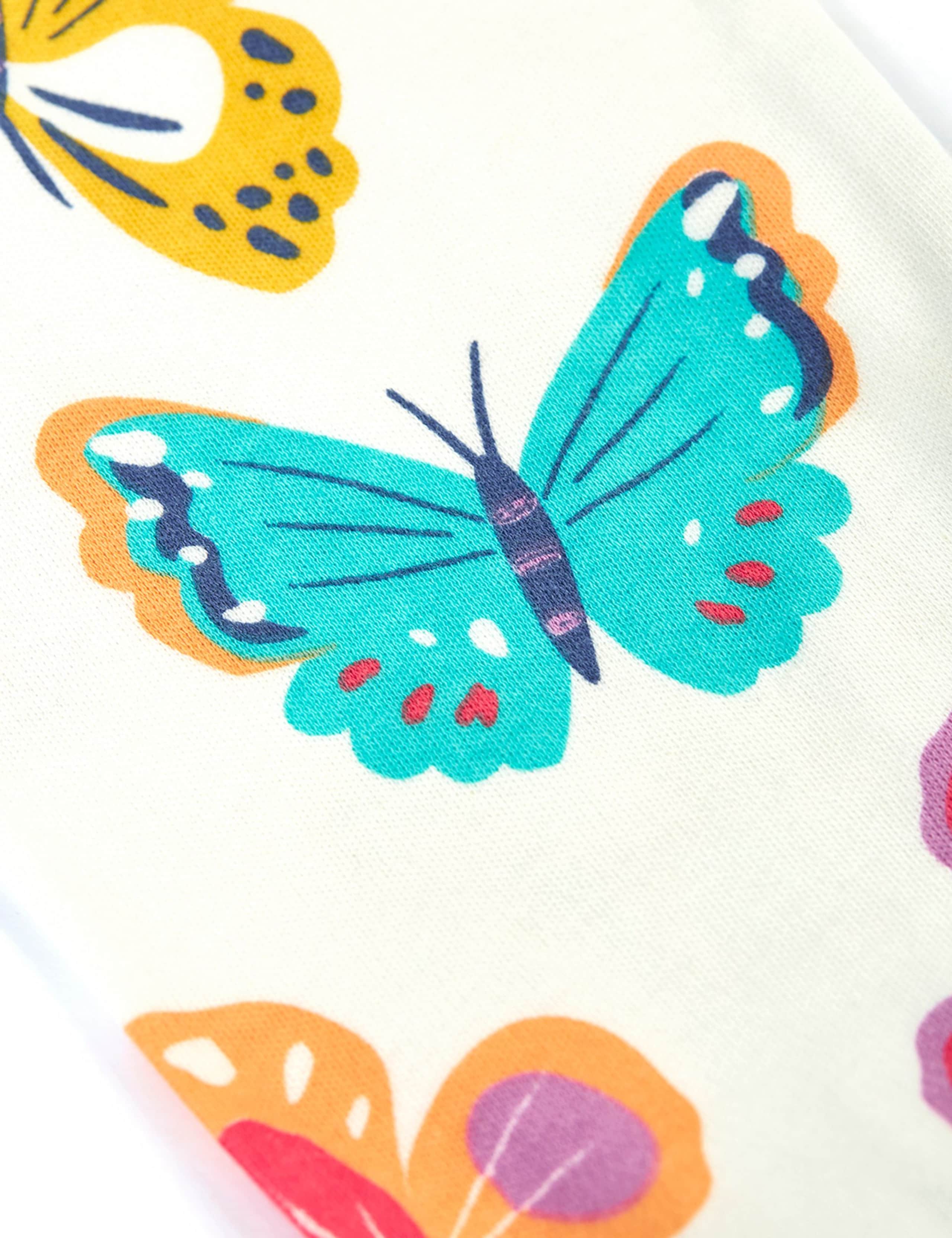 Pure Cotton Butterfly Pyjamas (1-12 Yrs) 2 of 3
