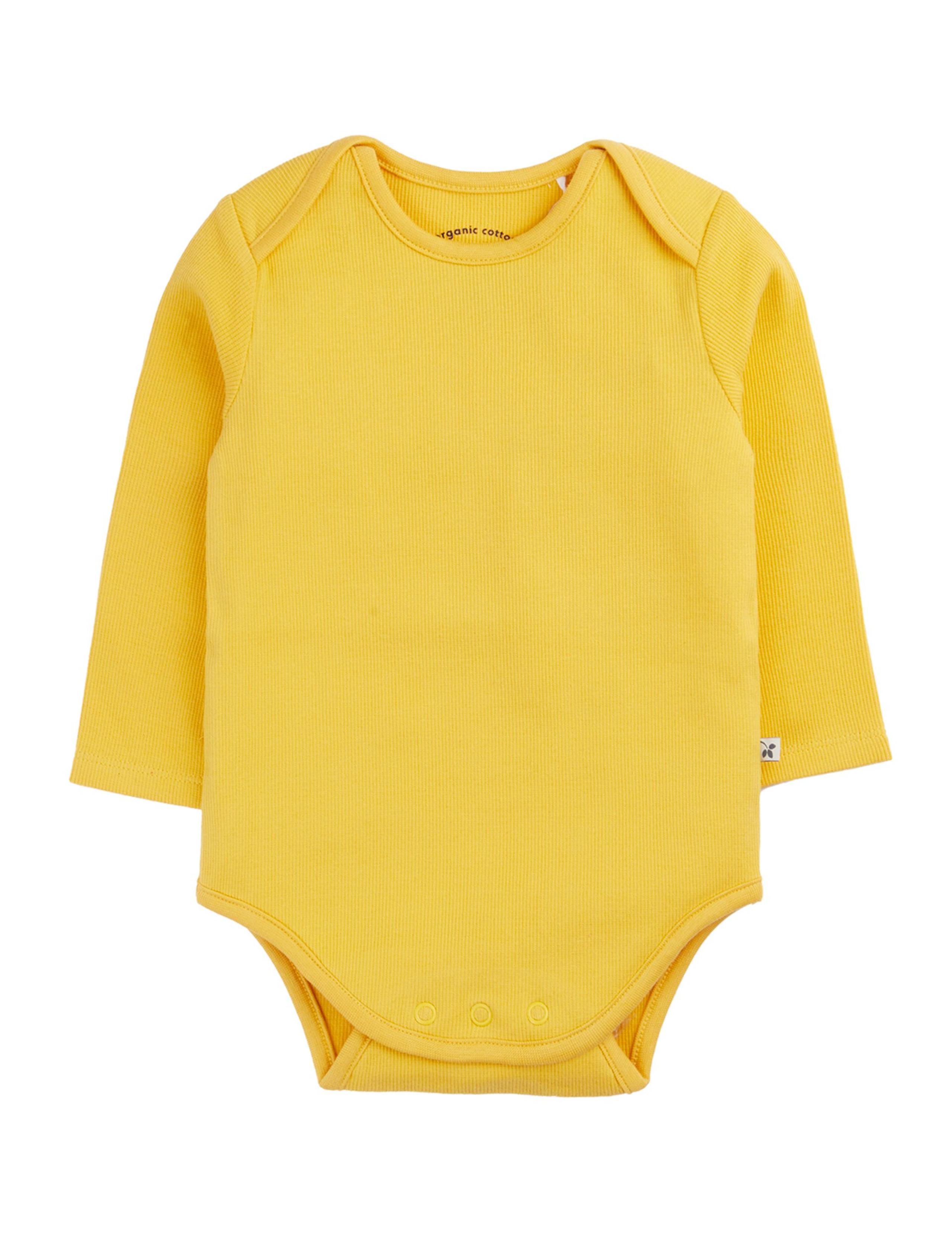 2 Pack Cotton Rich Bodysuits (0-24 Months) 3 of 6