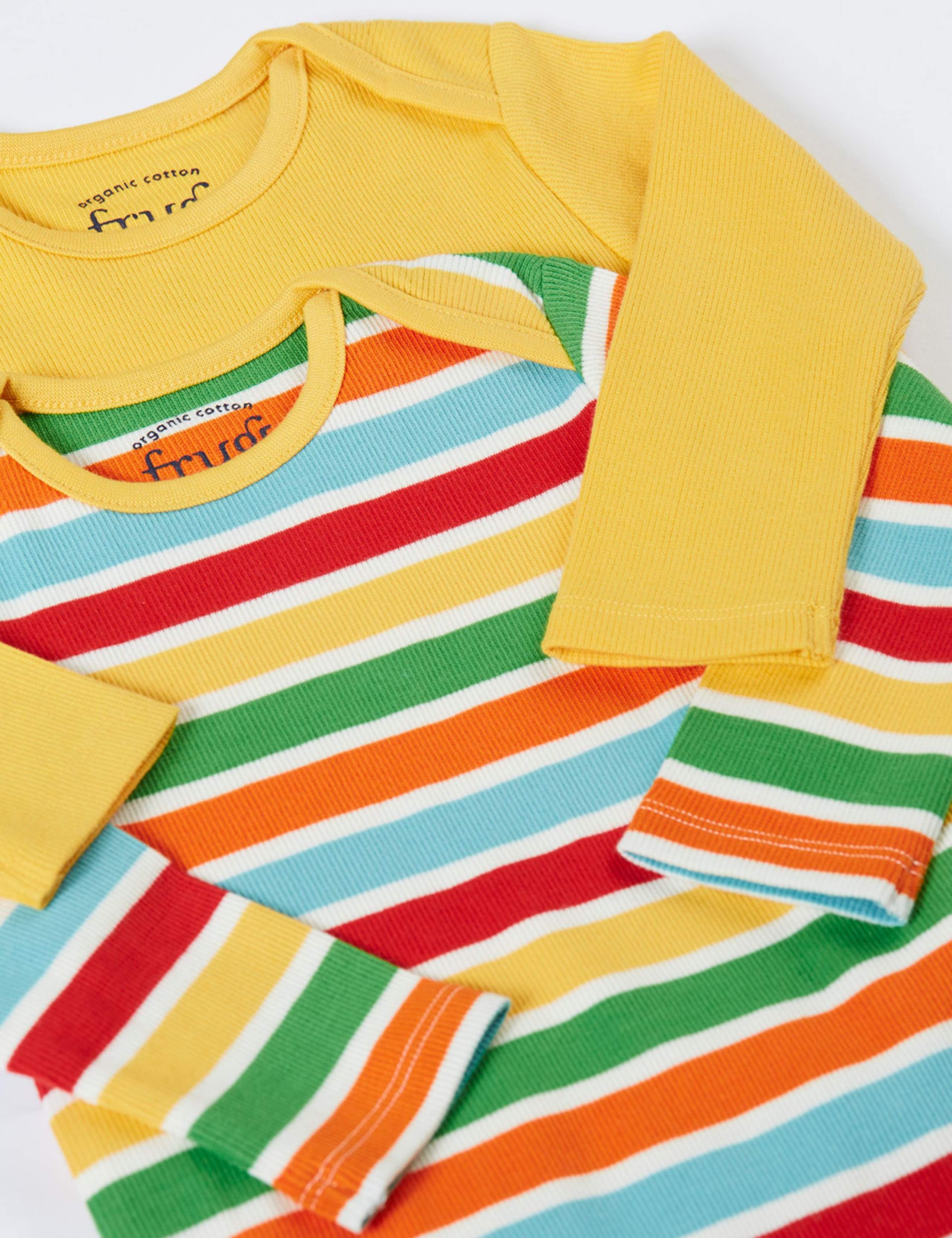 2 Pack Cotton Rich Bodysuits (7lbs-24 Mths) 4 of 6