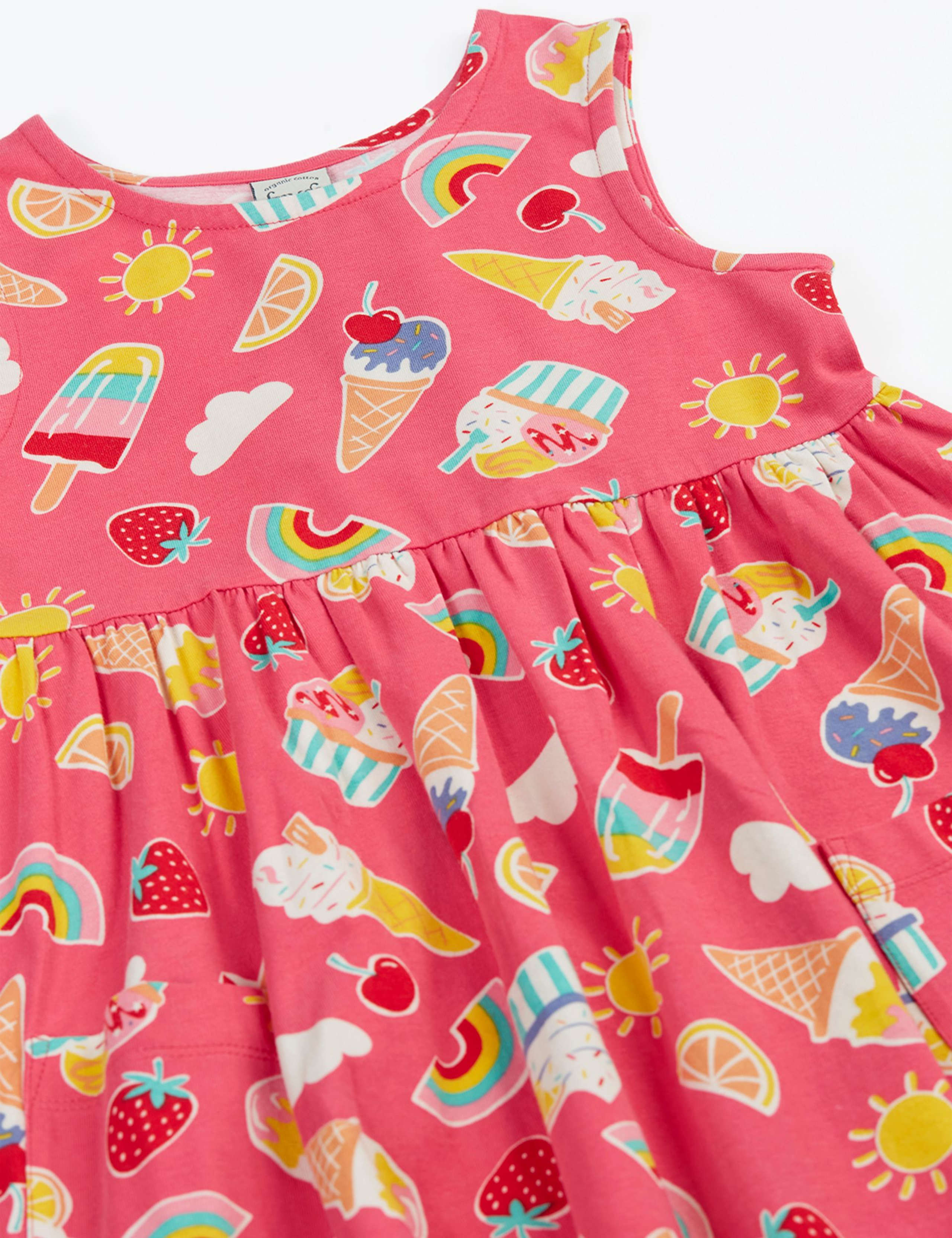 Cotton Rich Summer Dress (1-10 Yrs) 3 of 4