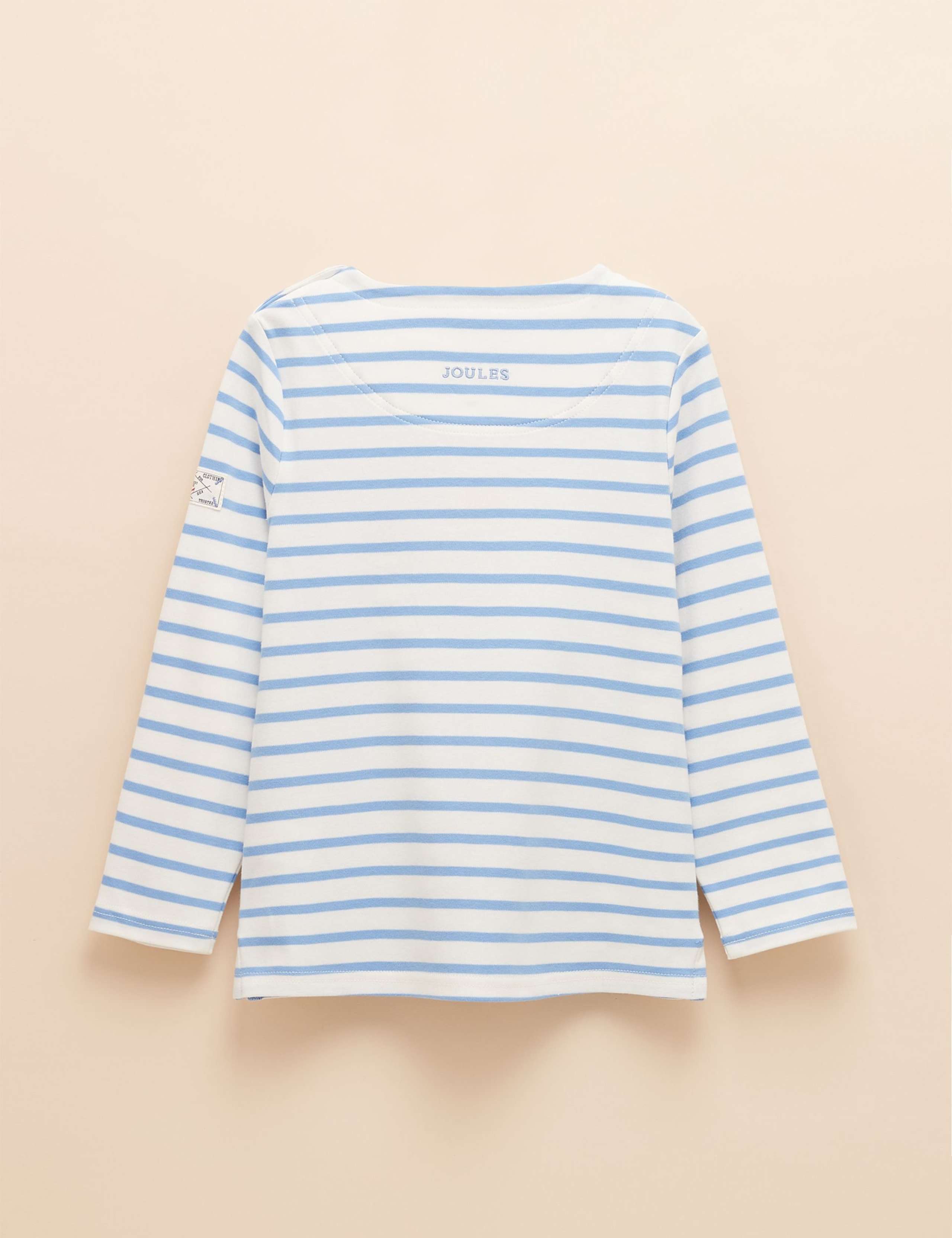 Pure Cotton Striped Button Detail Top 2 of 4