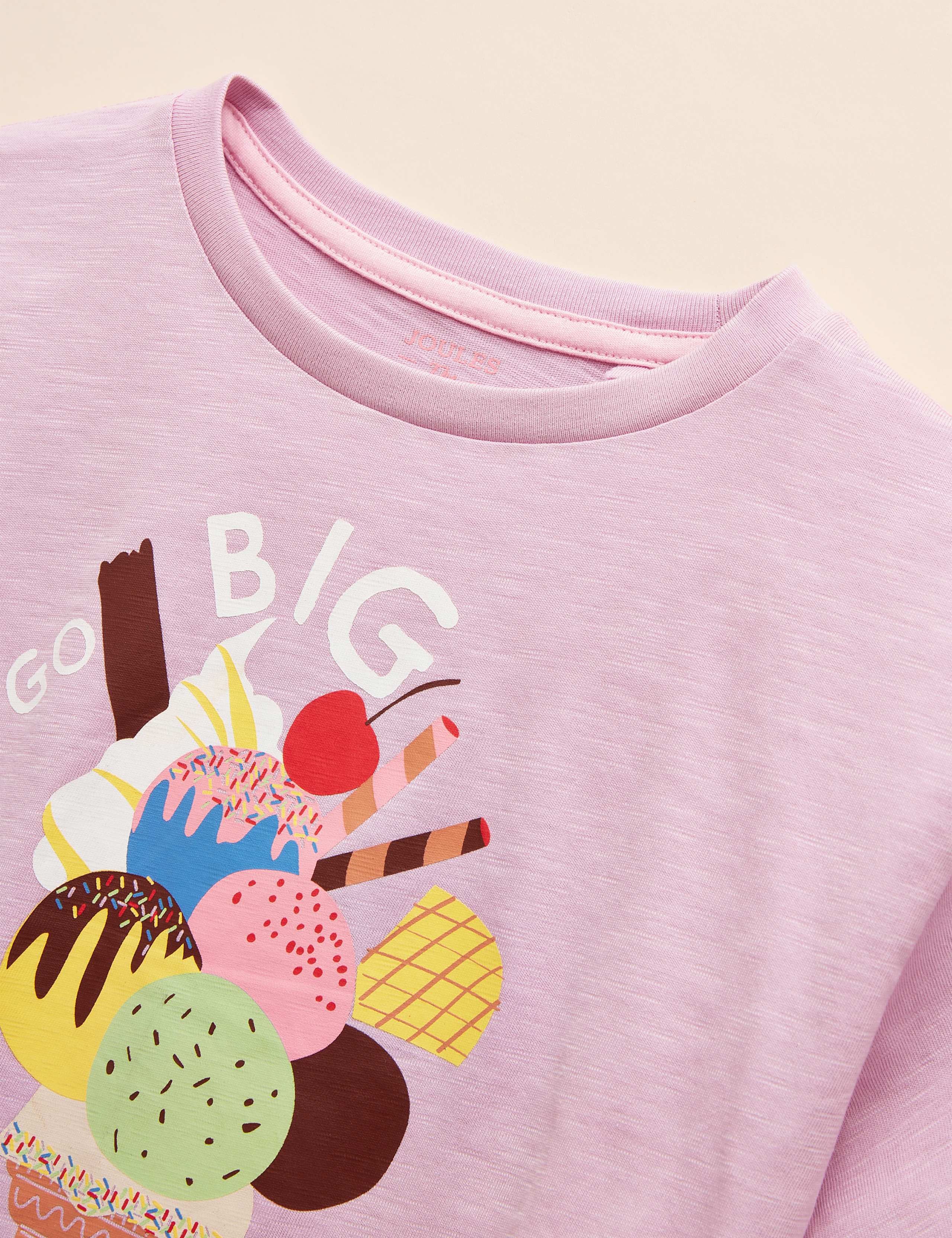 Pure Cotton Ice Cream T-Shirt (5-9 Yrs) 3 of 4