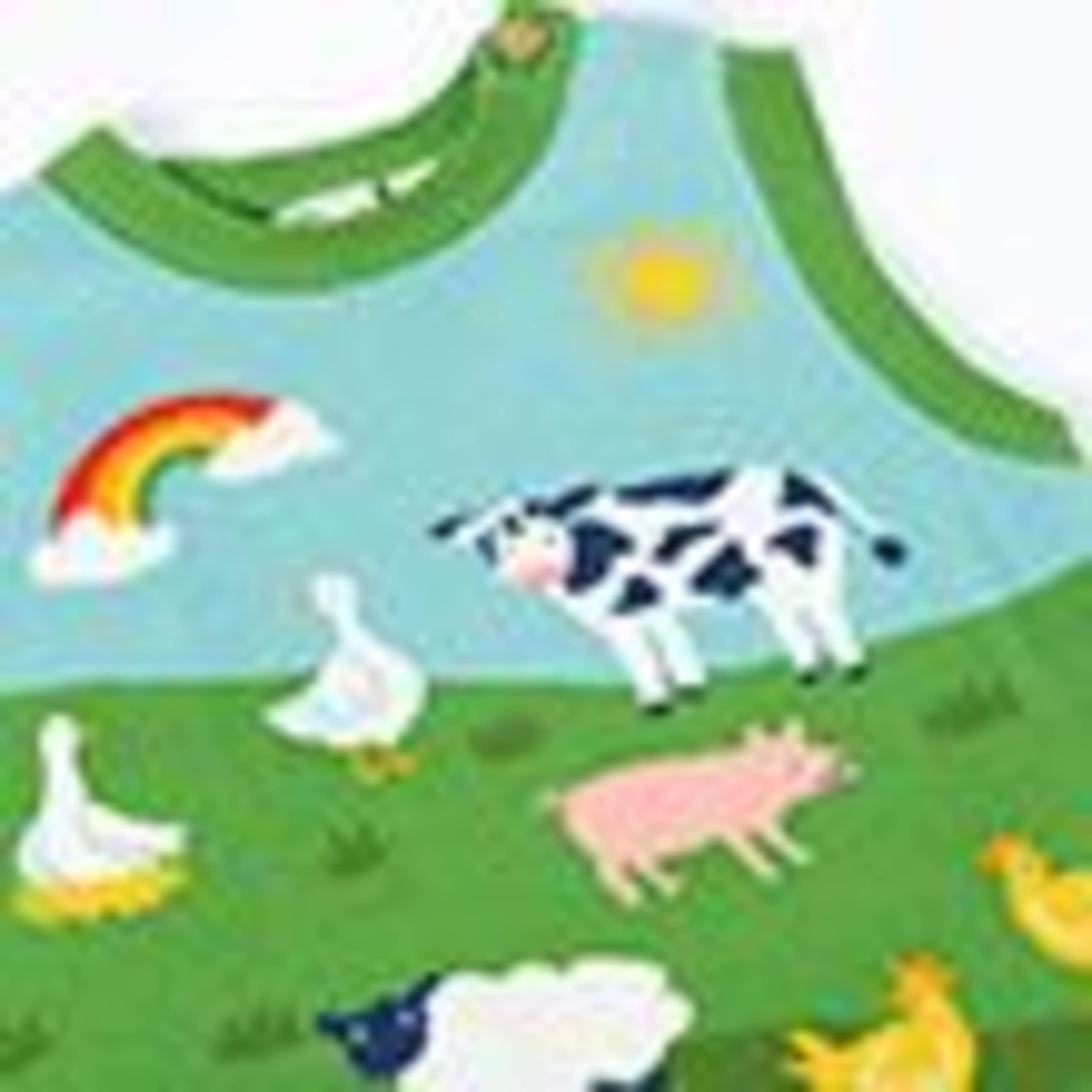 Pure Cotton Farmyard Knitted Vest (3 Months-5 Years) 5 of 5