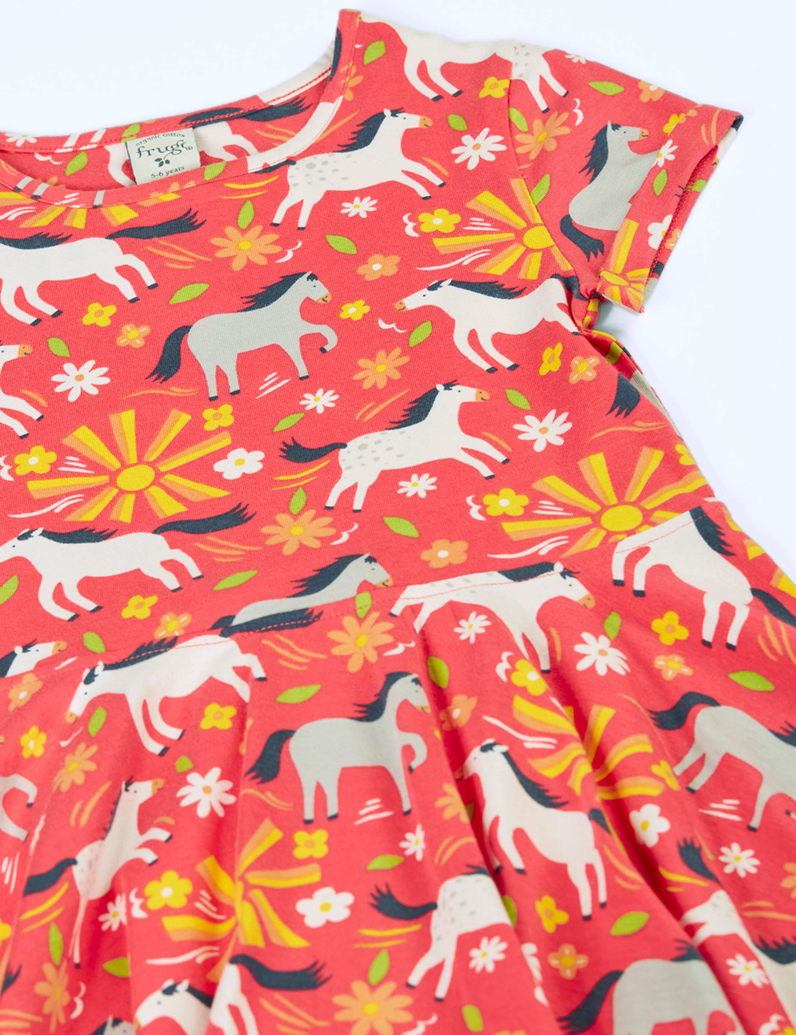 Cotton Rich Printed Skater Dress (1-12 Yrs) 3 of 6
