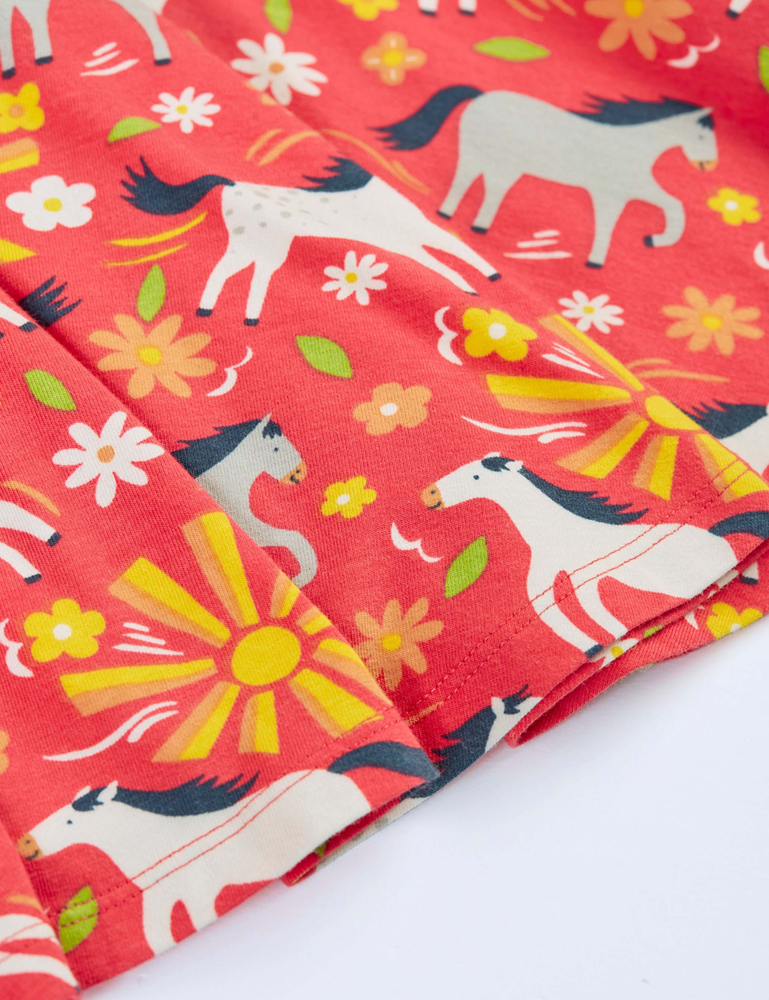 Cotton Rich Printed Skater Dress (1-12 Yrs) 5 of 6
